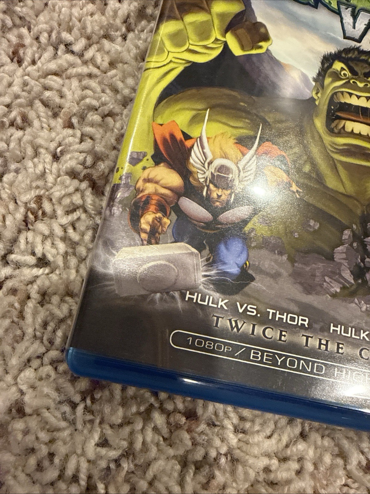 Hulk Vs. Blu-ray Thor Wolverine Marvel Animated Features
