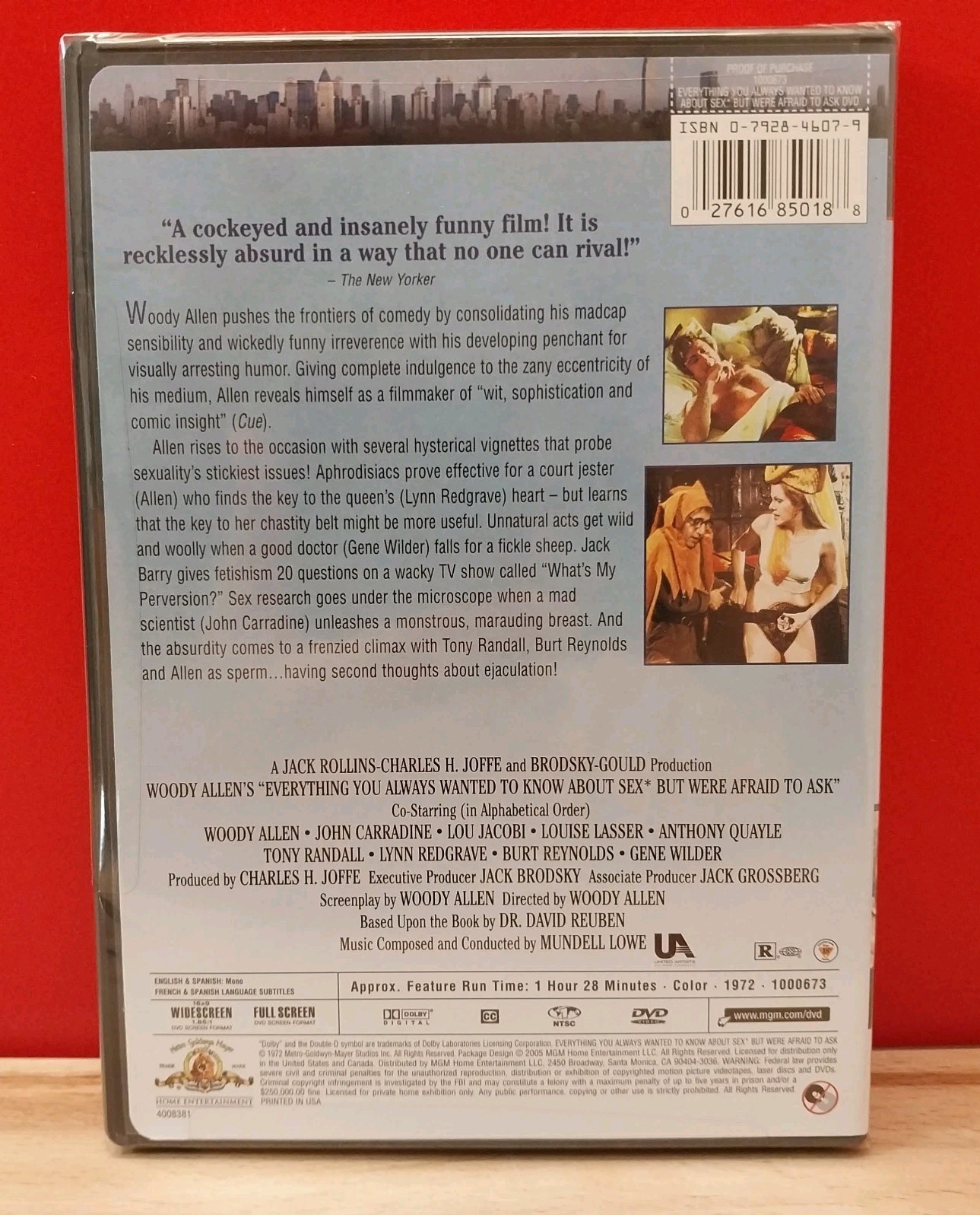 Everything You Always Wanted to Know About Sex, But Were Afraid to Ask (DVD 1972