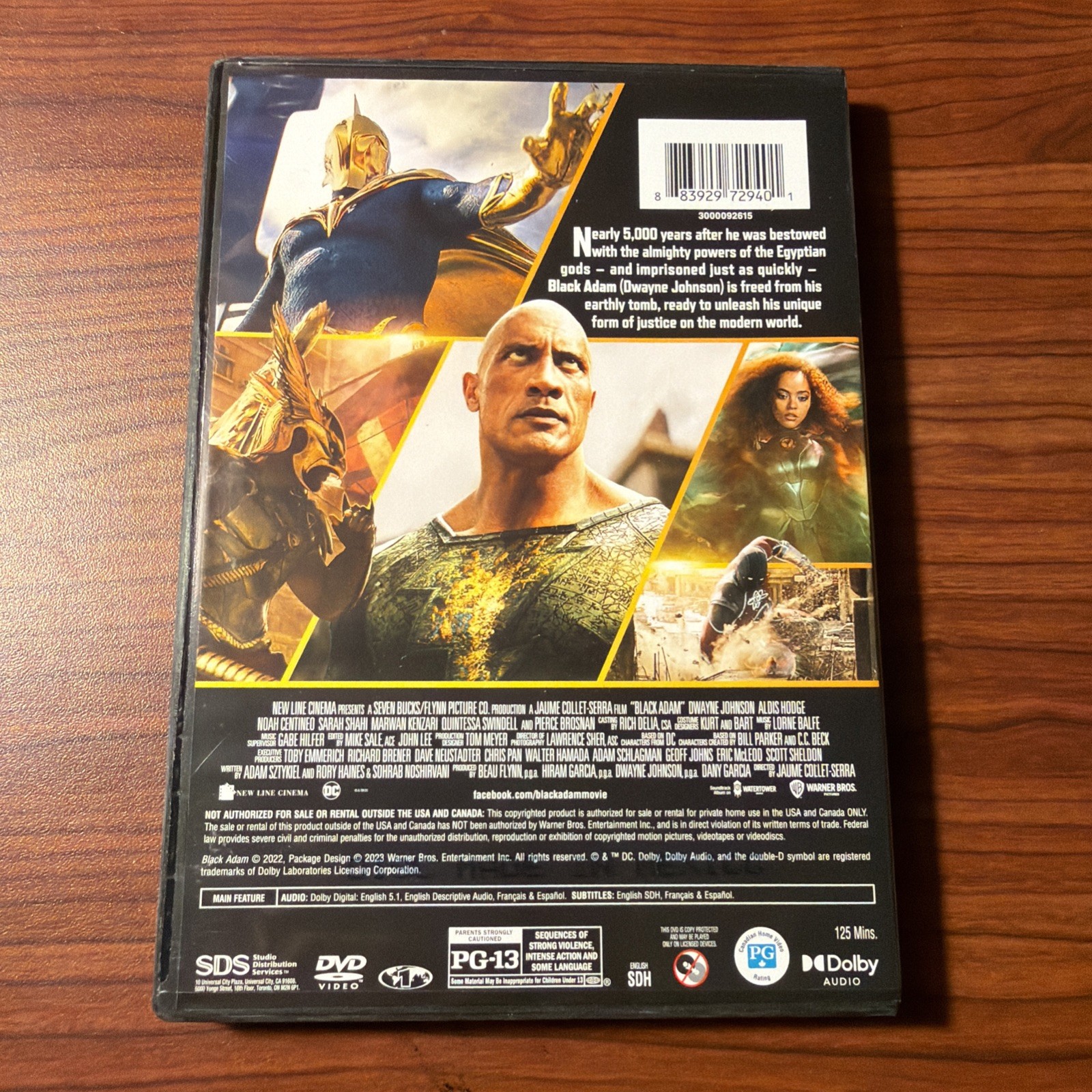 Black Adam (DVD, 2022)