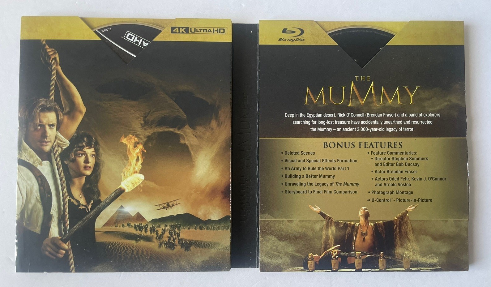The Mummy Ultimate Trilogy (4k UHD + Blu-ray) – Ships Boxed