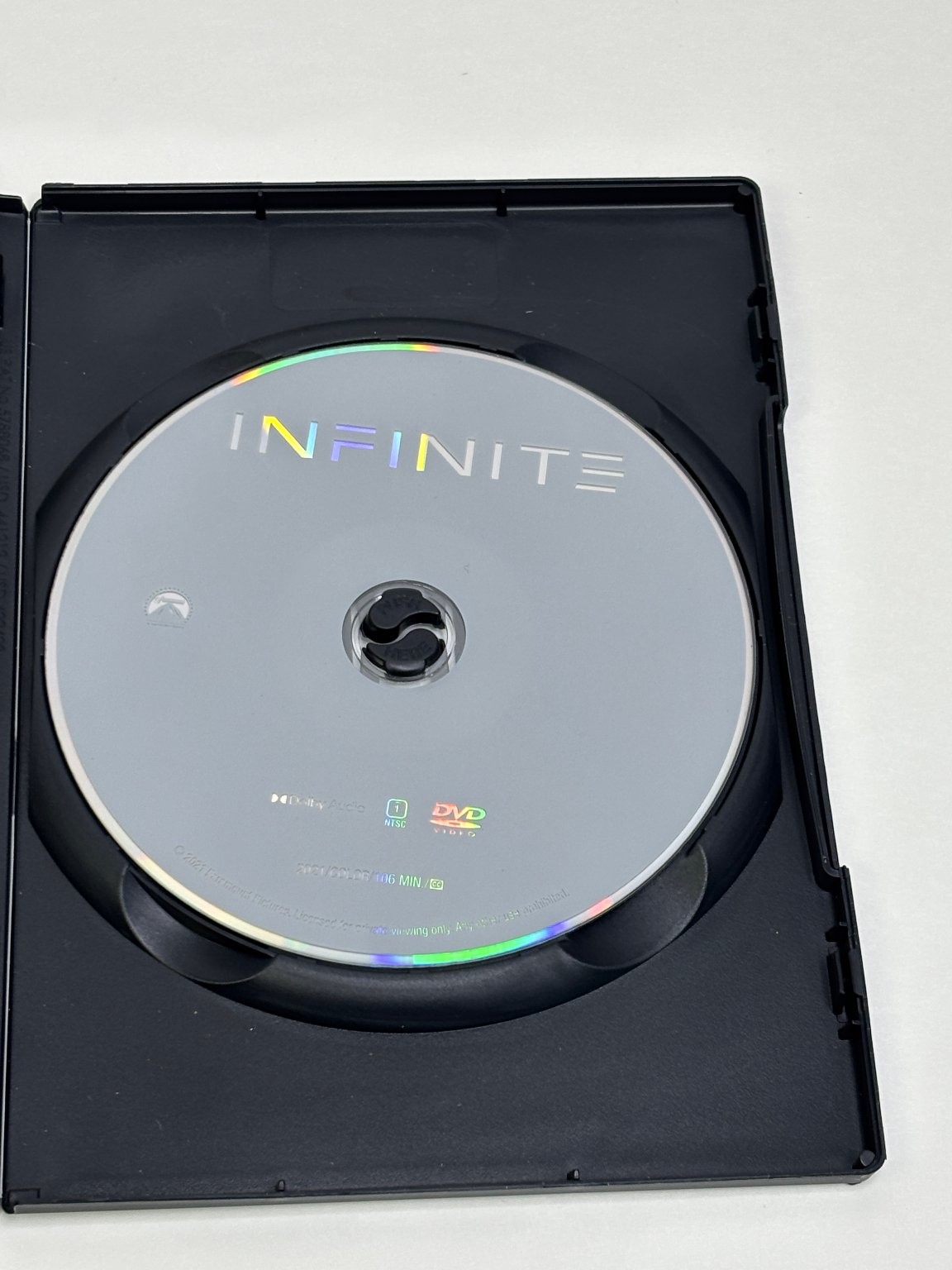 Infinite DVD 2021 Mark Wahlberg Chiwetel Ejiofor Antoine Fuqua Action
