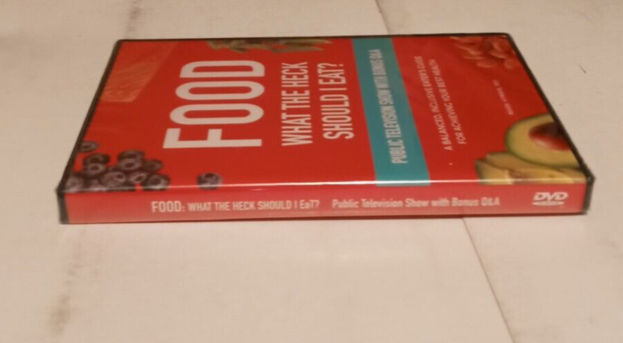 NEW ~ Food: What The Heck Should I Eat (DVD, 2018) Mark Hyman , MD ~ Self Help