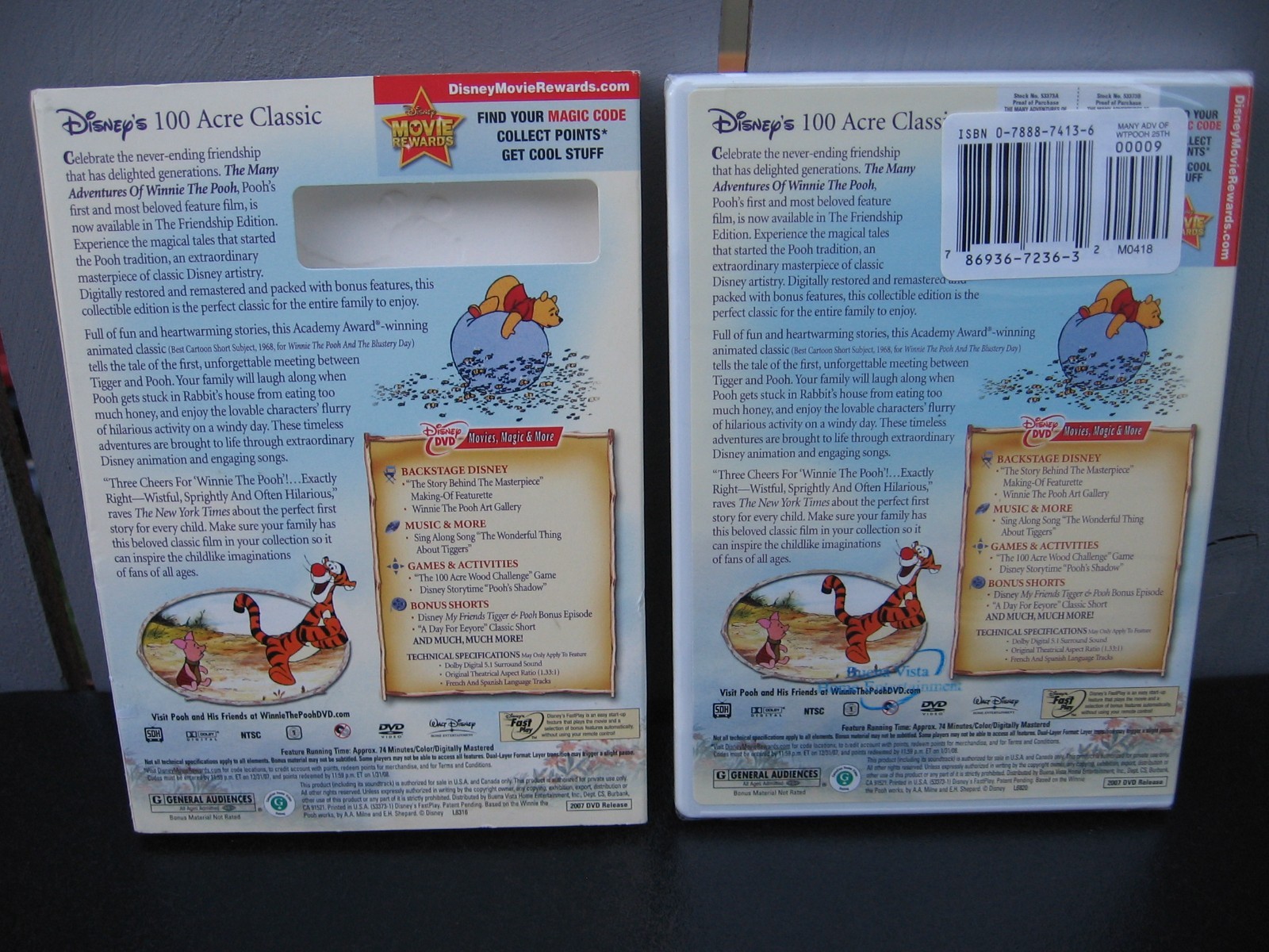Many Adventures of Winnie the Pooh / Friendship Edition (DVD) Disney