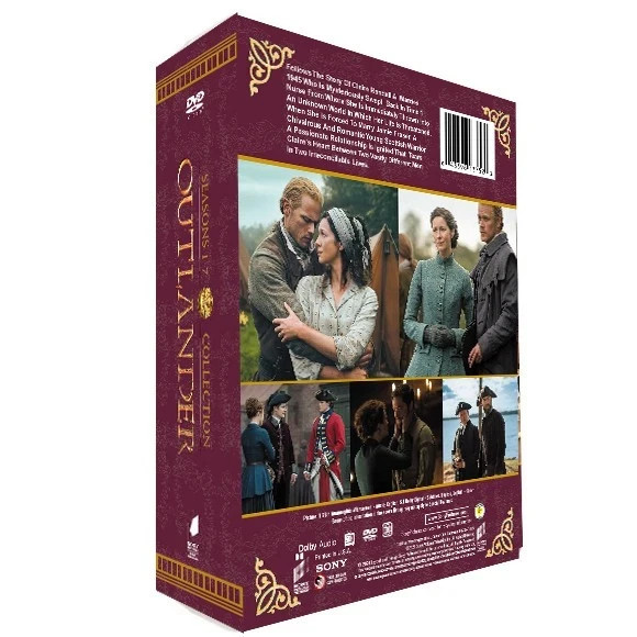 Outlander Season 1-7 The Complete Series (DVD, 33-Disc) Box Set – FREE SHIPPING