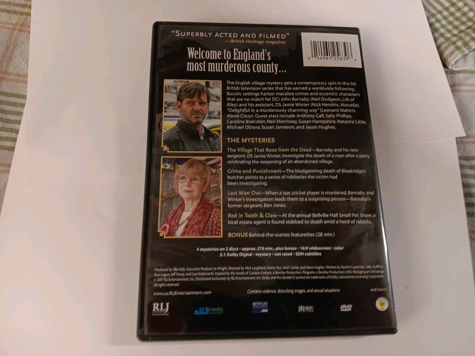 Lot of 5 MIDSOMER MURDERS Series 18, 19 part 1, 19 part 2, 20, and 21