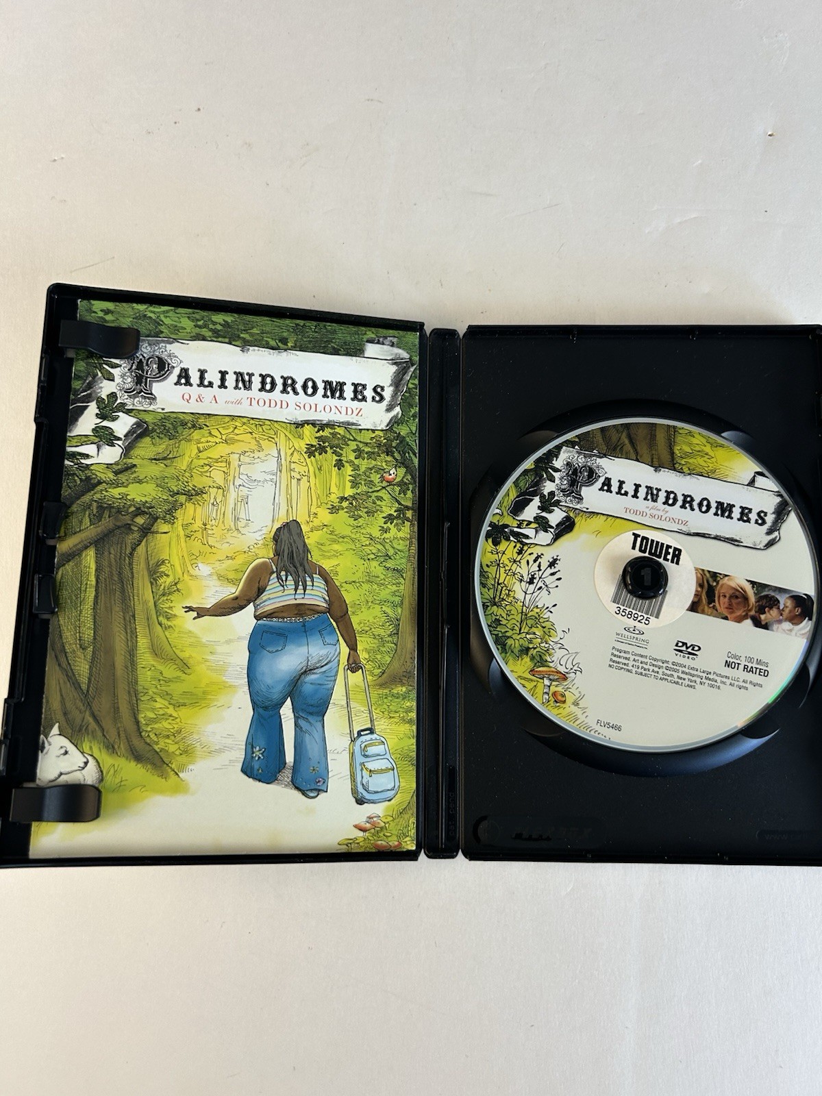 Palindromes DVD Todd Solondz Ellen Barkin Comedy Drama
