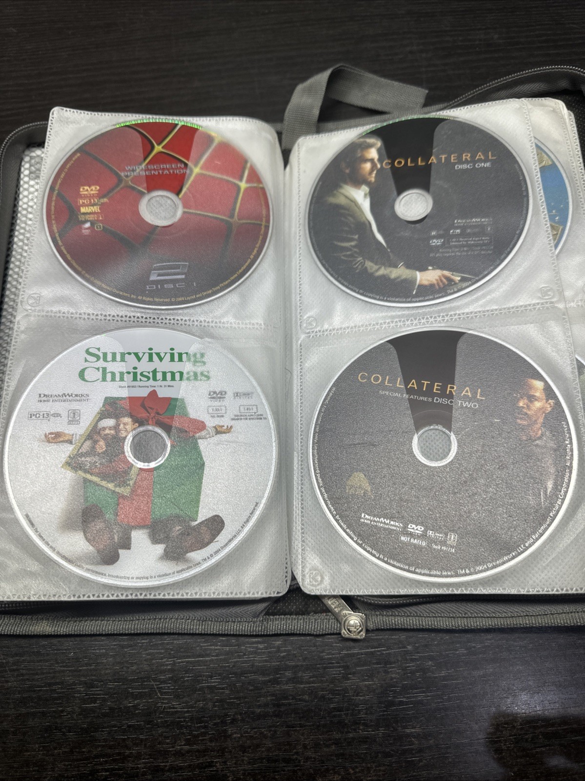 DVD Lot Assorted 53 DVD’s With Case, Case Holds 80