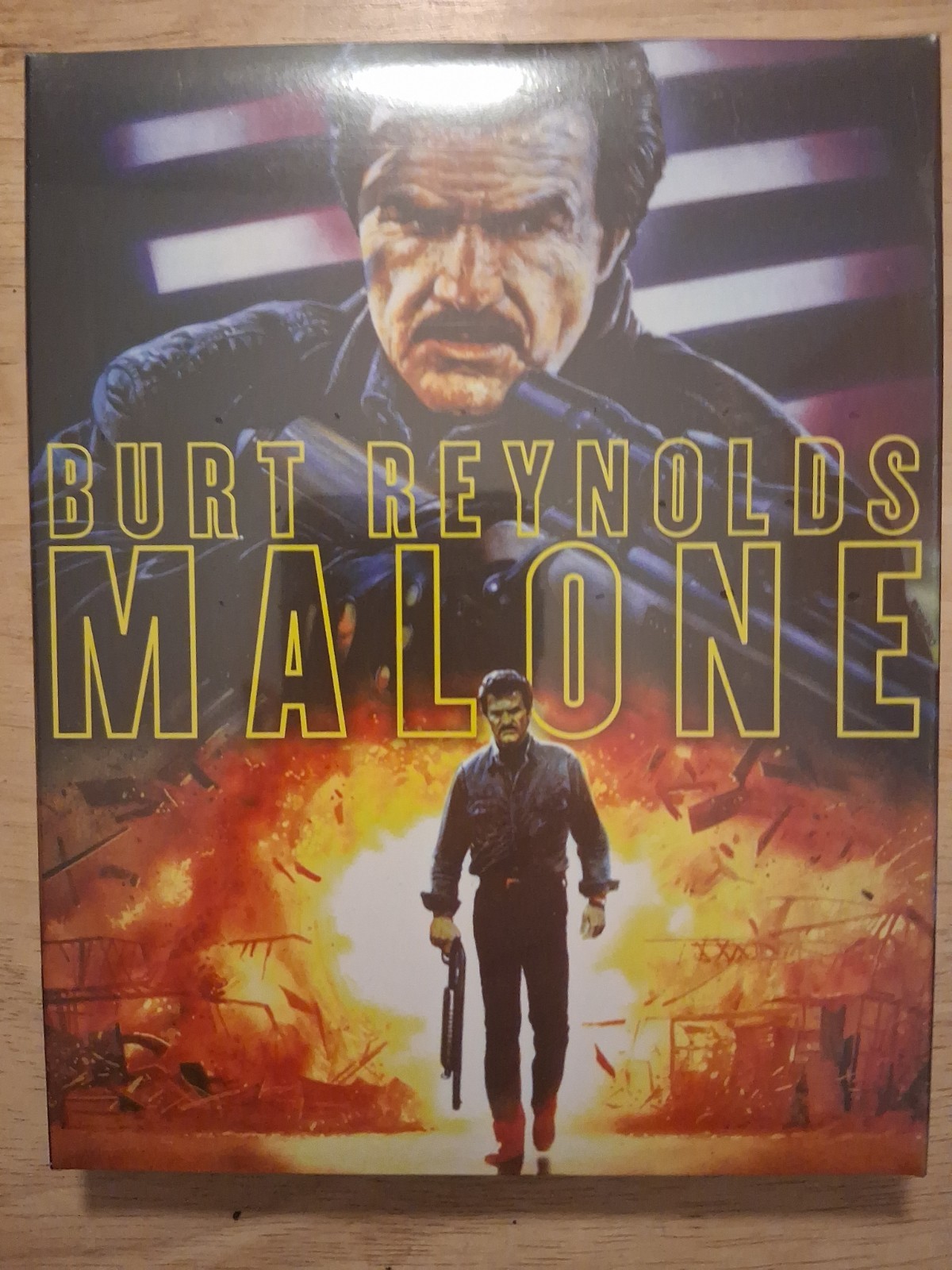 Malone Blu Ray Kino Lorber Burt Reynolds Kenneth McMillan New Sealed