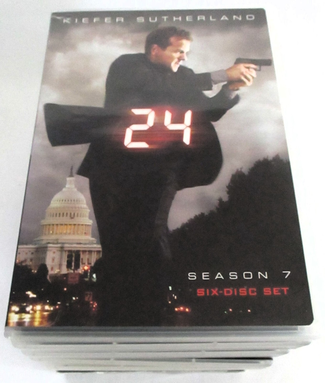 24 Kiefer Sutherland Complete TV Series Seasons 1-6 6 Season DVD Lot Fox