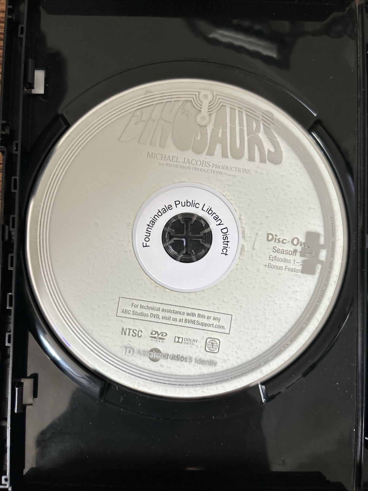 Dinosaurs Complete First & Second Seasons DVD 4-Disc Set 2016 ABC Ex-Library