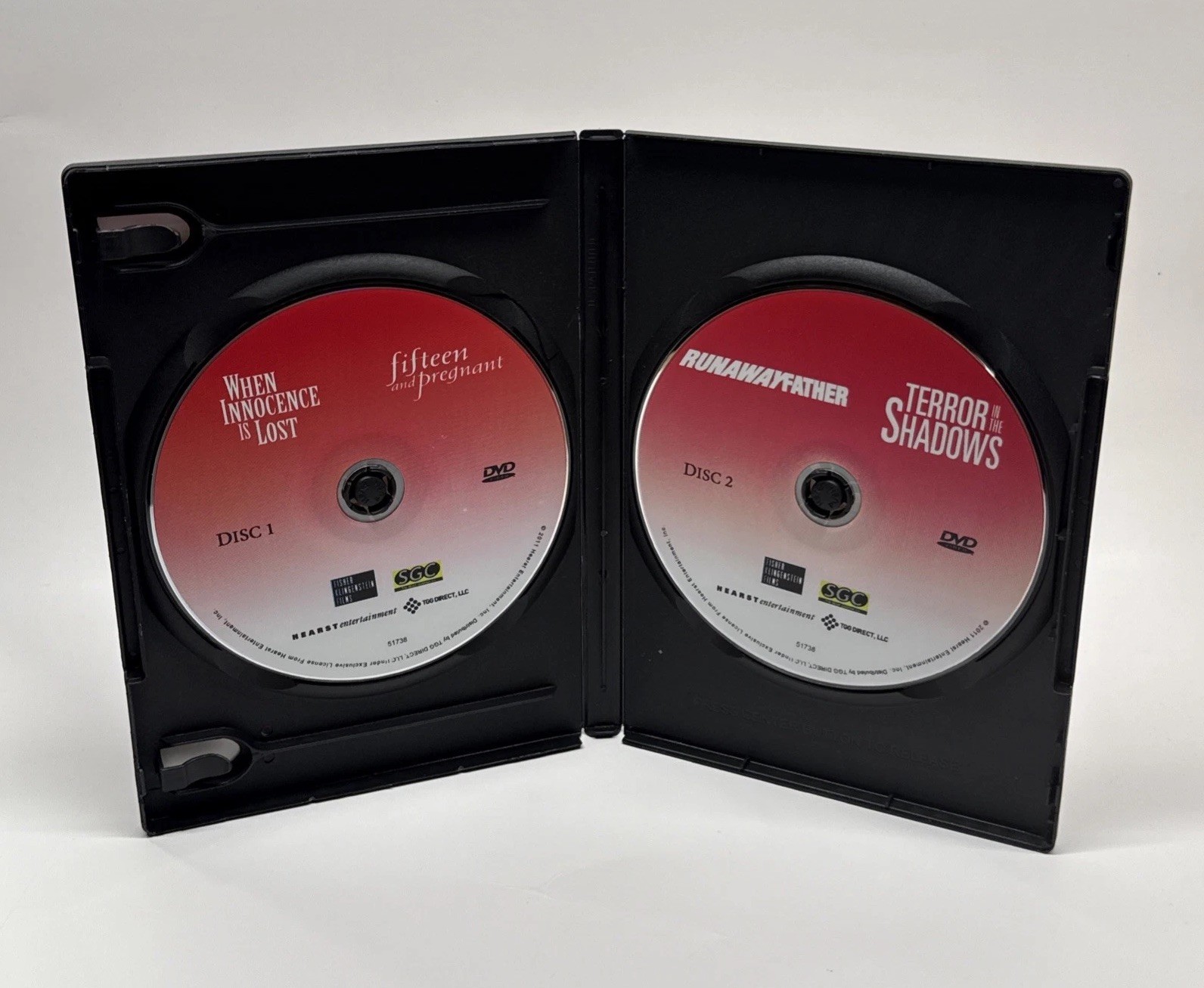 LIFETIME TV When Innocence is Lost, 15 & Pregnant, Runaway Father… 4 Films DVD