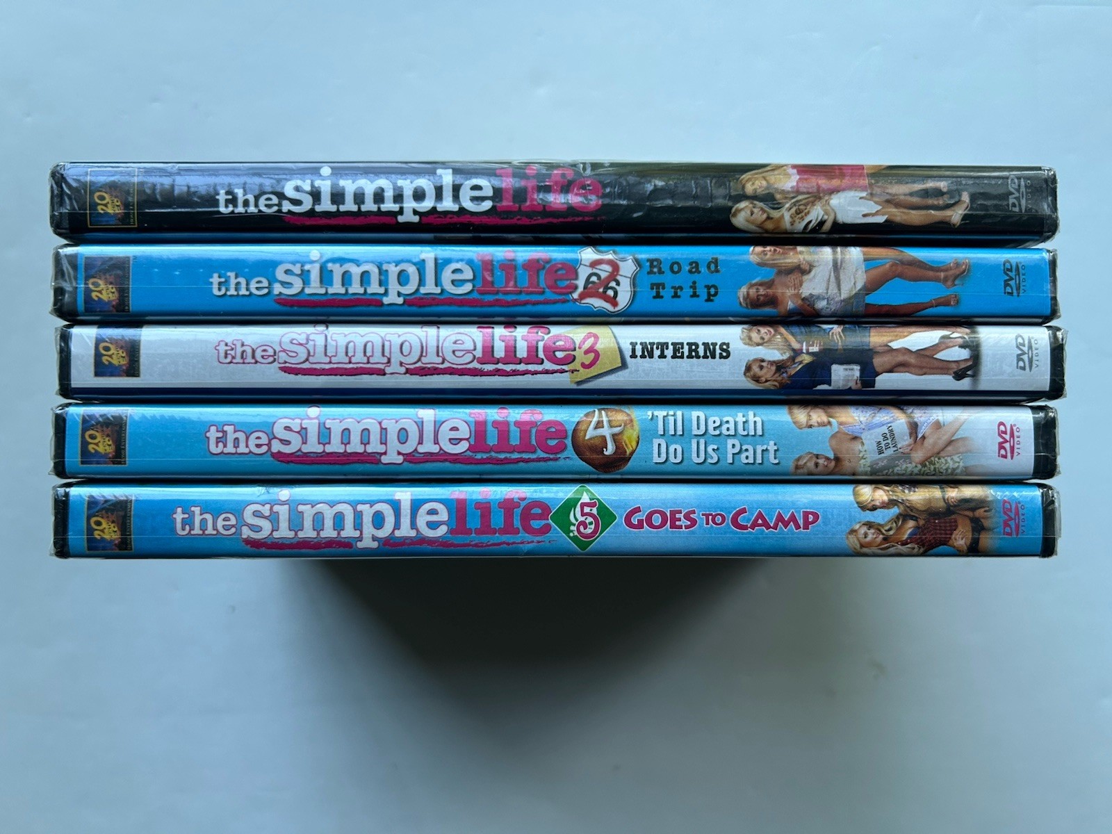 THE SIMPLE LIFE – New – Complete 5 season DVD Seasons 1 2 3 4 5 Paris & Nicole