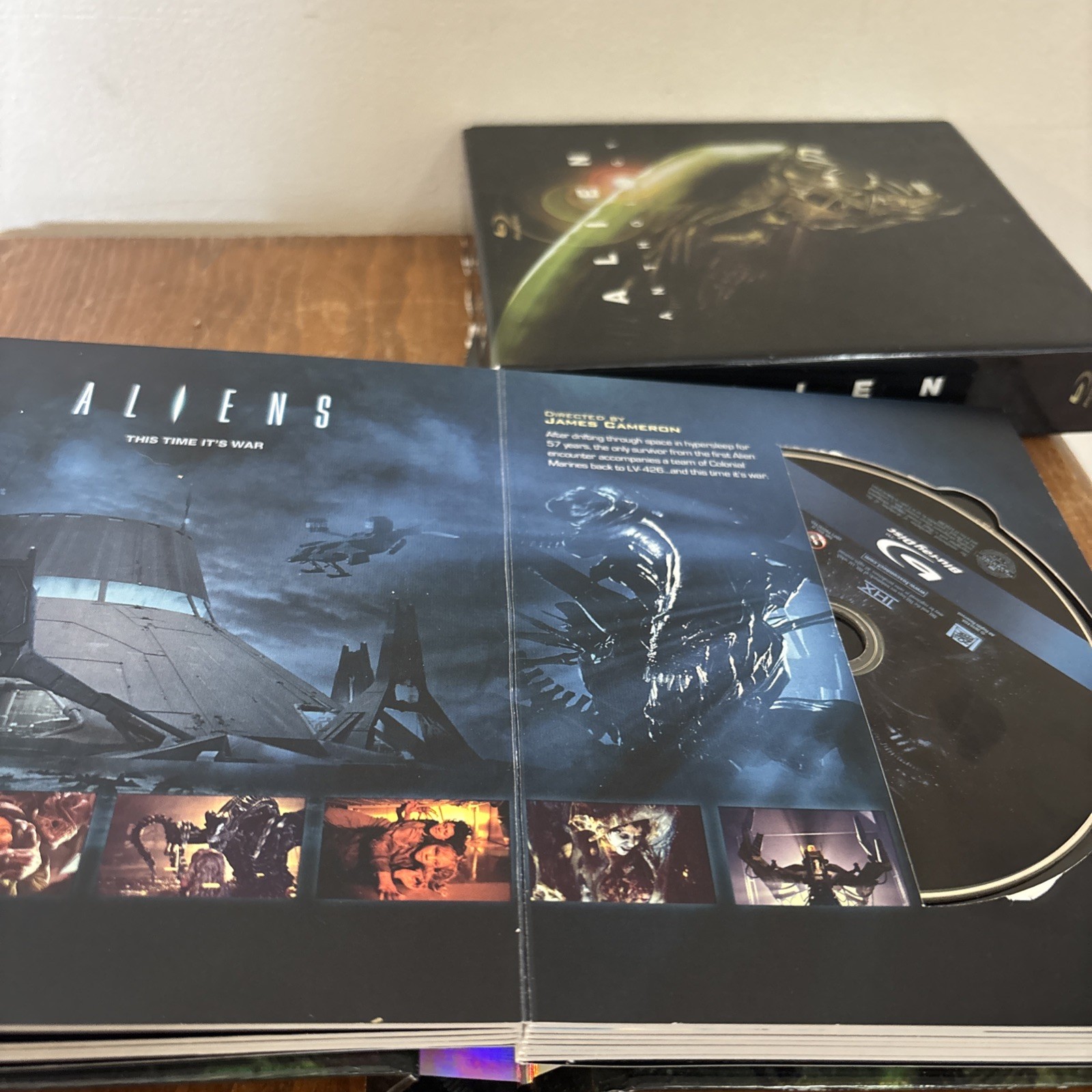 Alien Anthology Blu-ray Box Set Complete Collection of 4 Movies