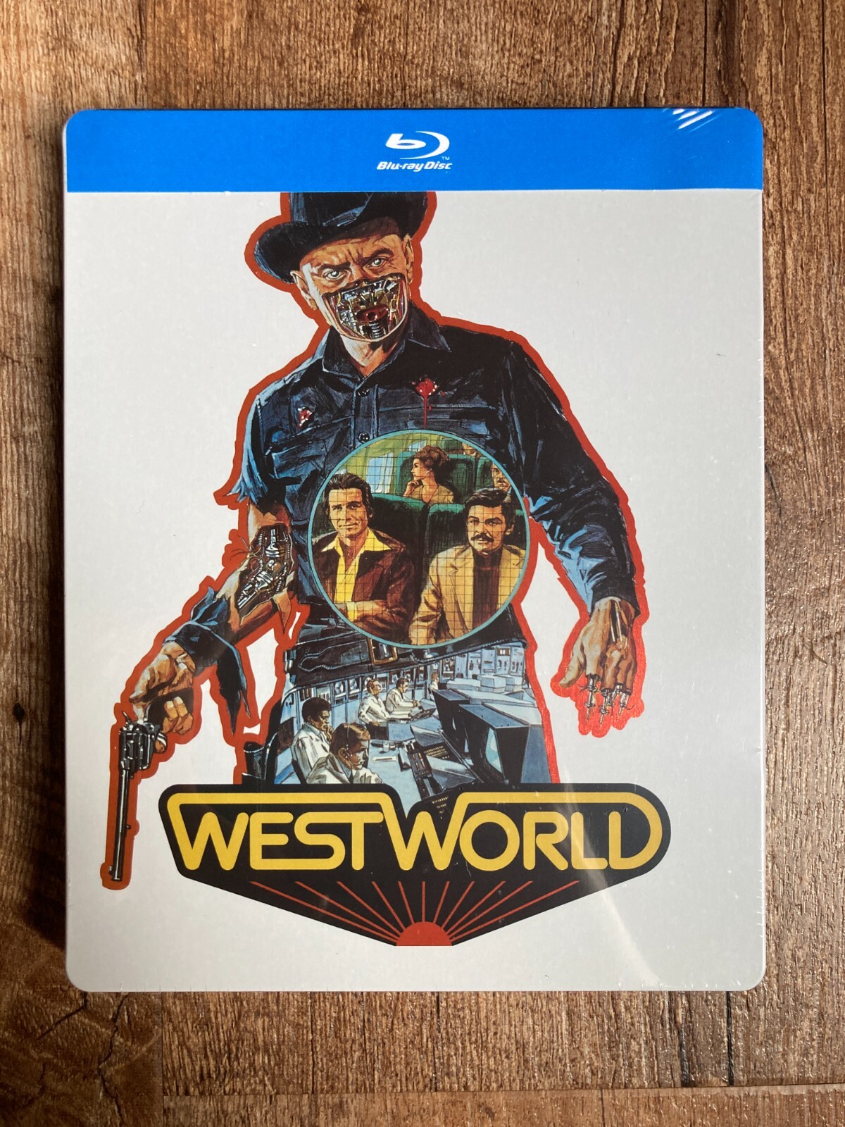 Westworld w. Steelbook (Blu-ray, 1973, EU Import, Region Free) *NEW/SEALED*