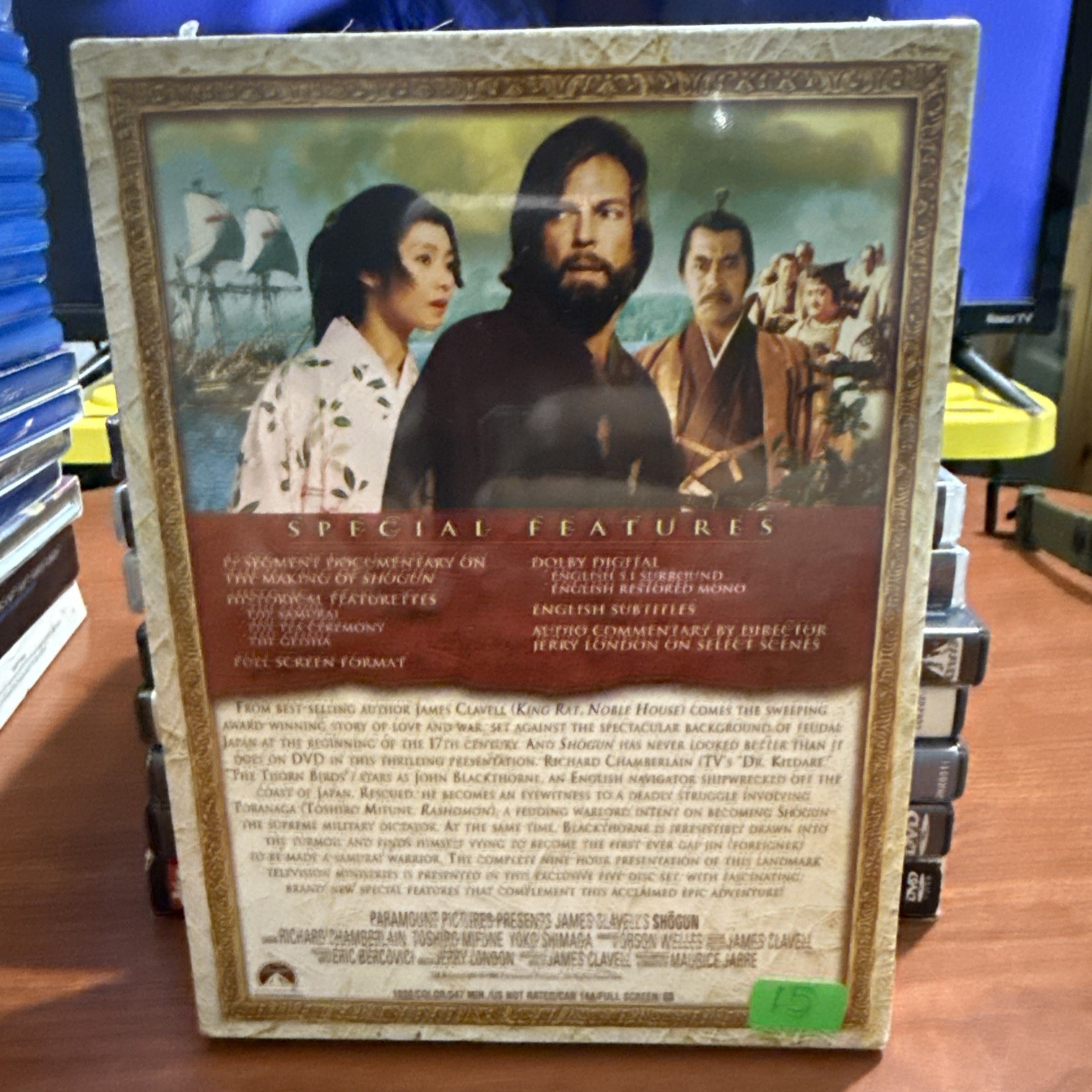SHOGUN DVD Complete 1980 TV Miniseries New Sealed