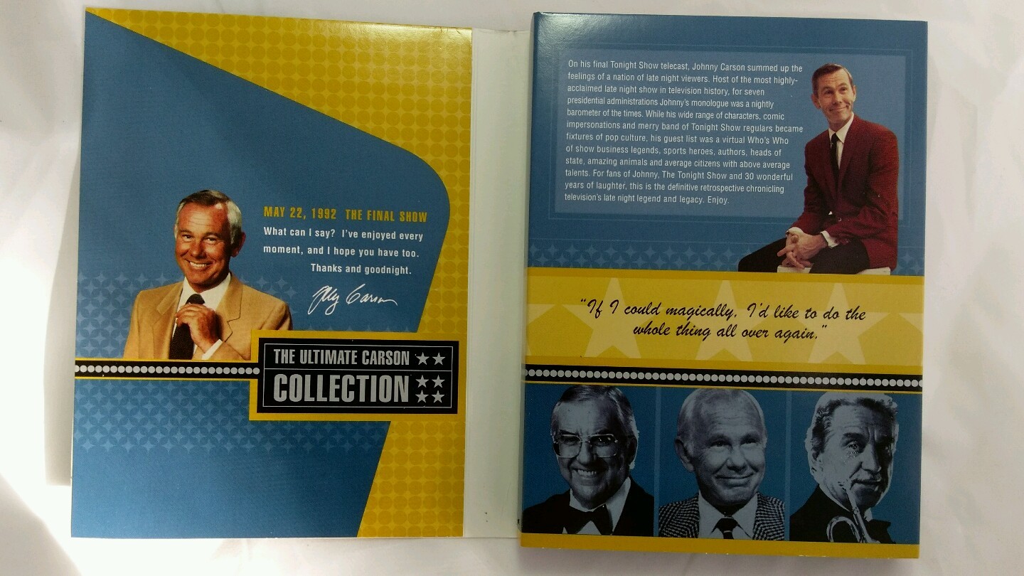Johnny Carson: The Ultimate Collection (DVD, 2003, 3-Disc Set) 100% Guaranteed