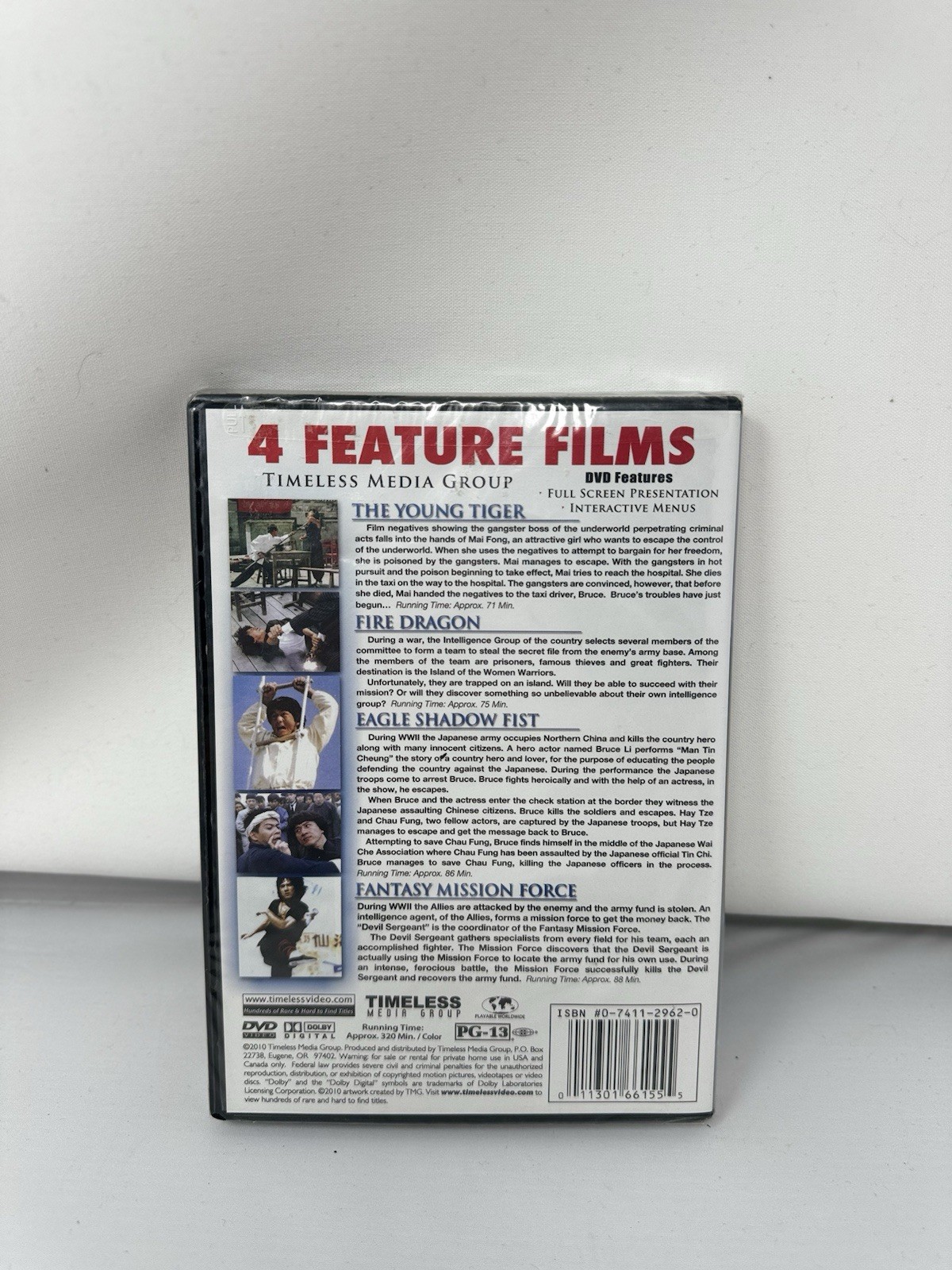 Jackie Chan: The Action Pack (DVD, 2010) Timeless Media USA