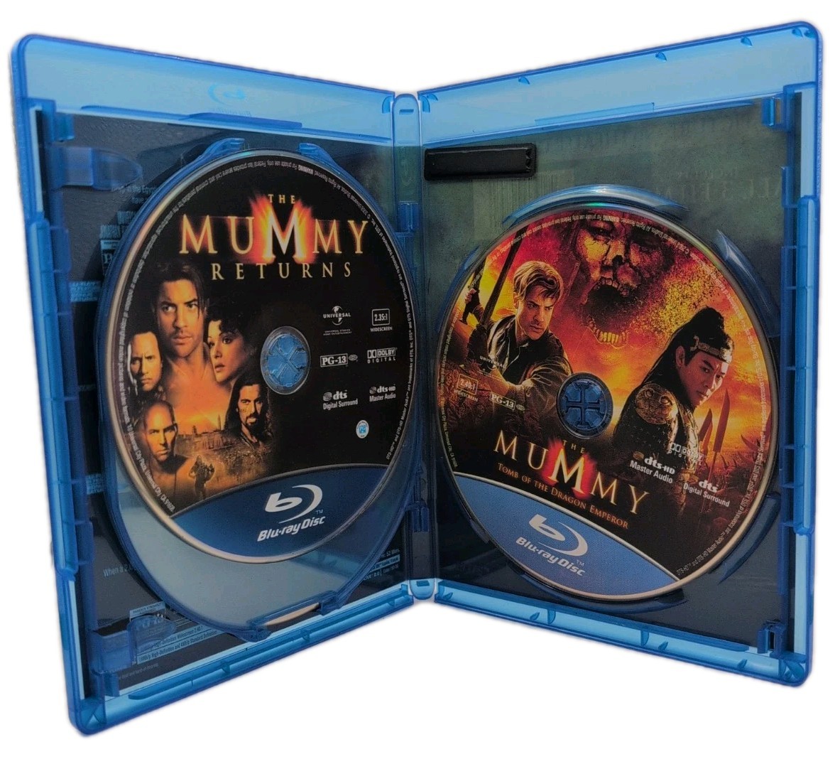 The Mummy Trilogy on Blu-ray – Adventure Action Movies COMBINE SHIPPING
