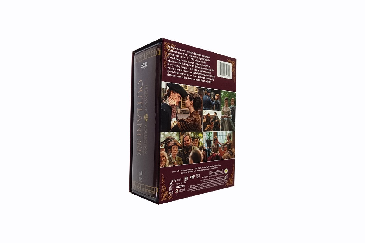 Outlander Complete Series Season 1-7 (DVD, 33-Discs Box set) New & Sealed