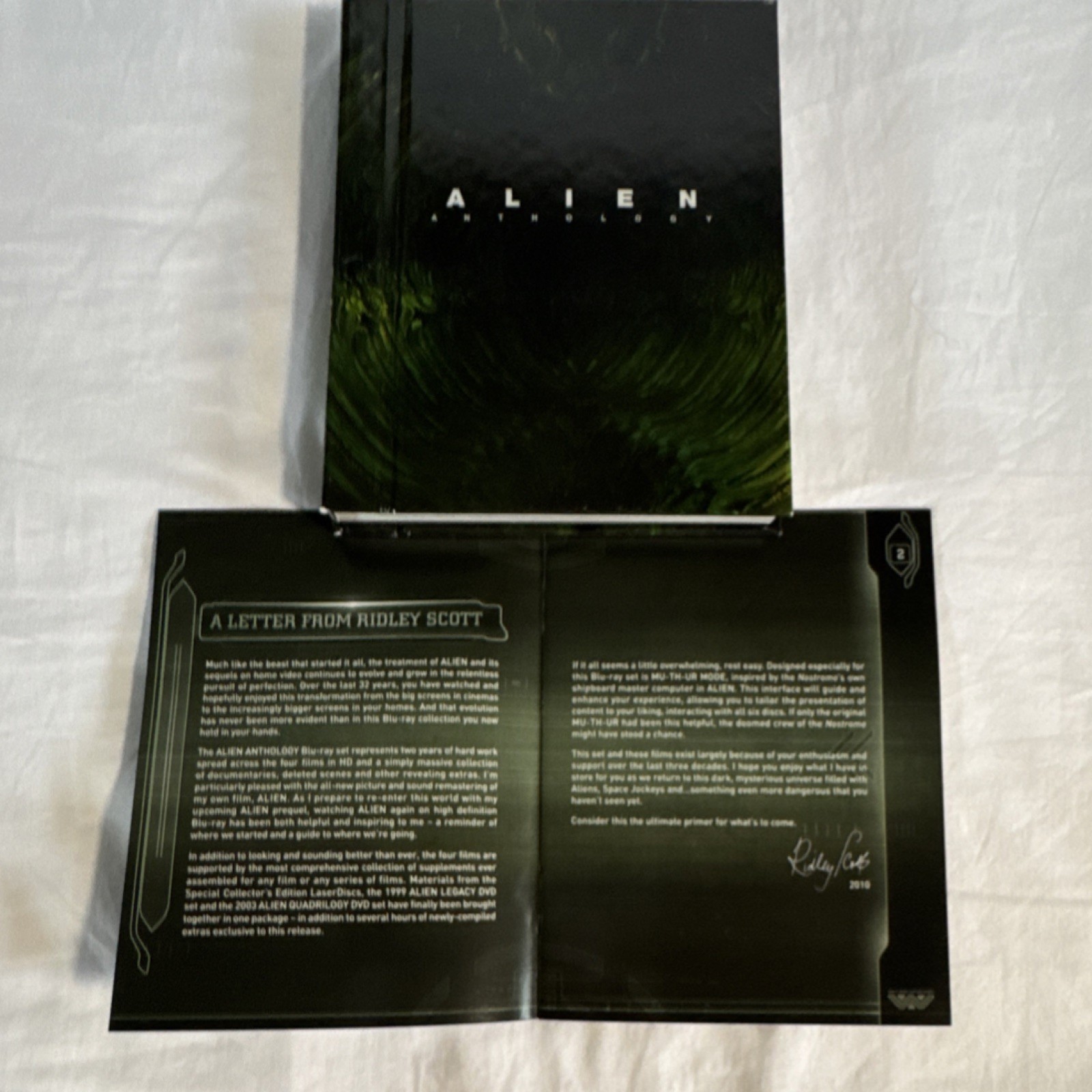 Alien Anthology Blu-ray Box Set 2013 20th Century Fox Sci-Fi Horror NTSC