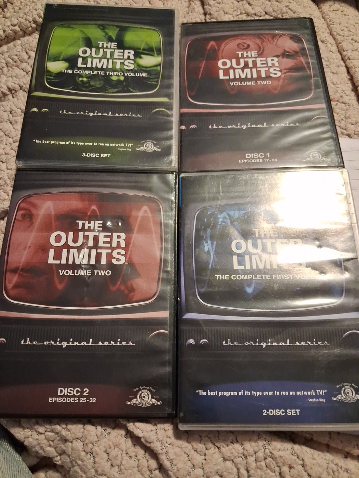 The Outer Limits Complete The Original Series Vol 1-3 DVD Individual Box Sets