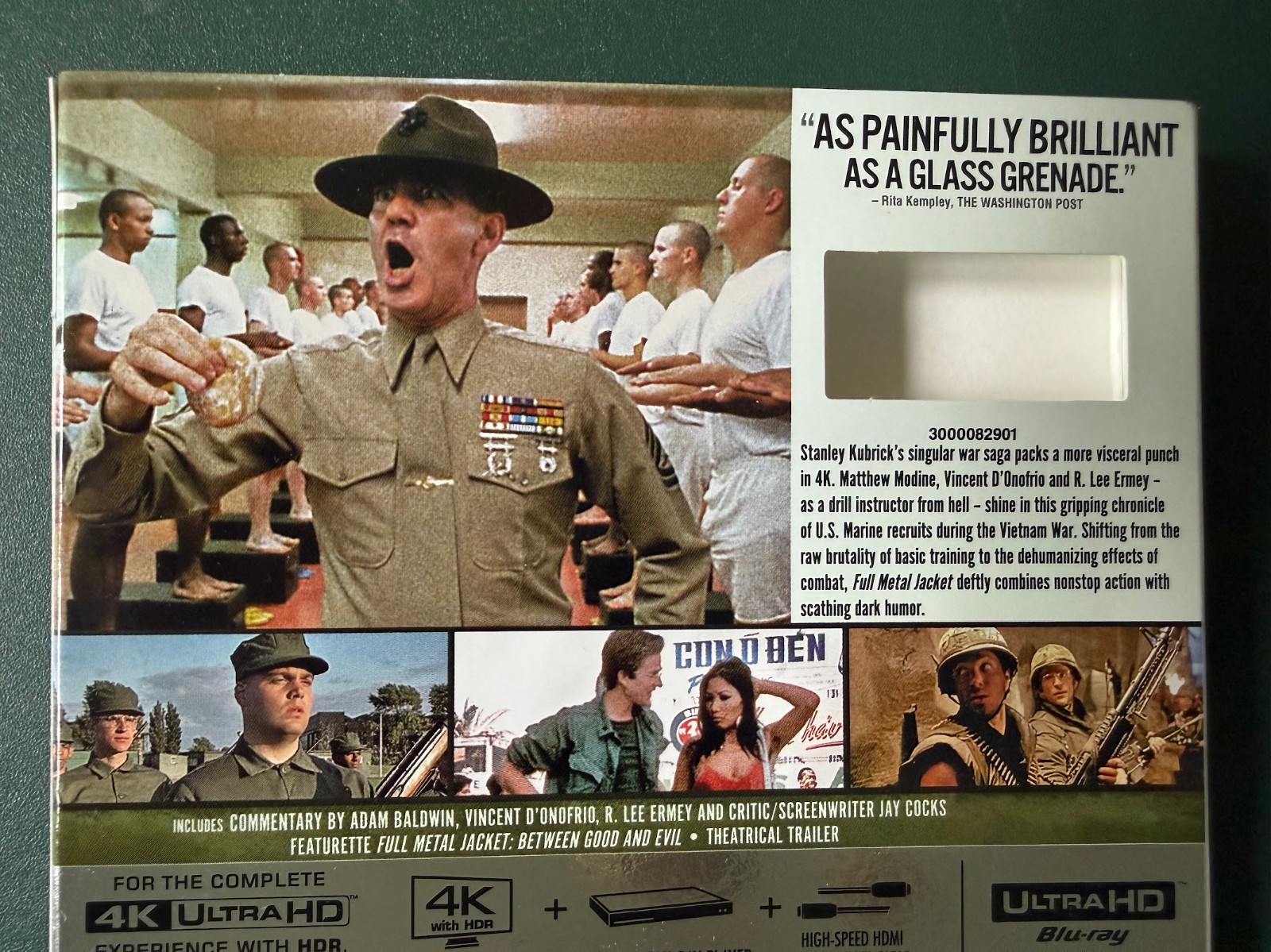 Full Metal Jacket (4K Ultra HD + Blu-ray + Slipcover) MINT, SEALED, Ohio seller
