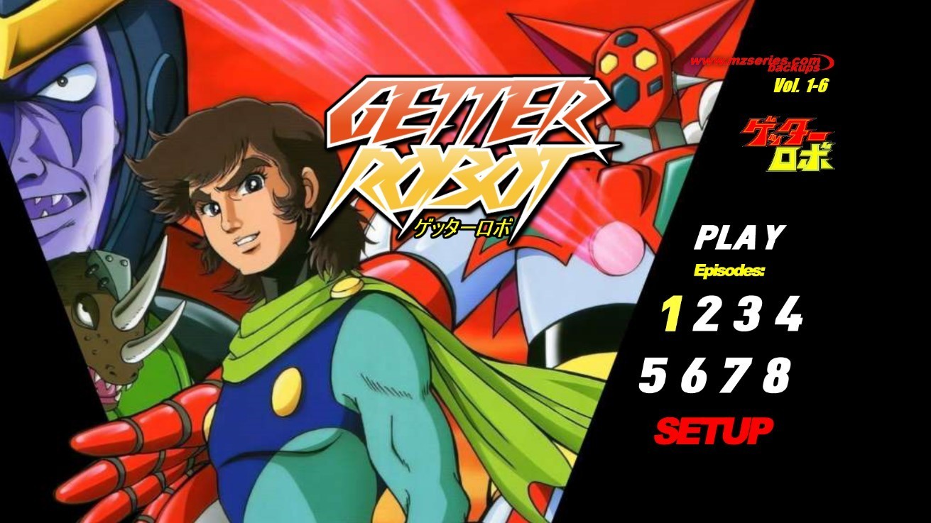 GETTER ROBO audio Japanese with English & Spanish subtitles 1080 4.3 AI