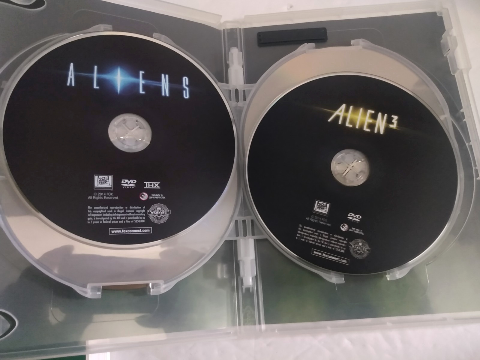 Alien: Quadrilogy (DVD) Sci-fi Horror Aliens, Alien 3, Resurrection Monster