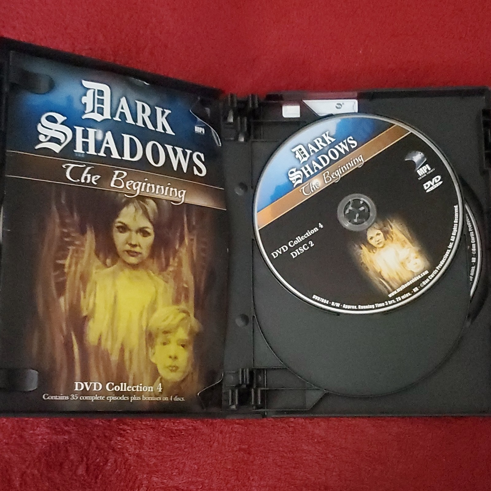 MPI Home Video Dark Shadows The Beginning Box Set DVD Collection 4 Horror Benne…
