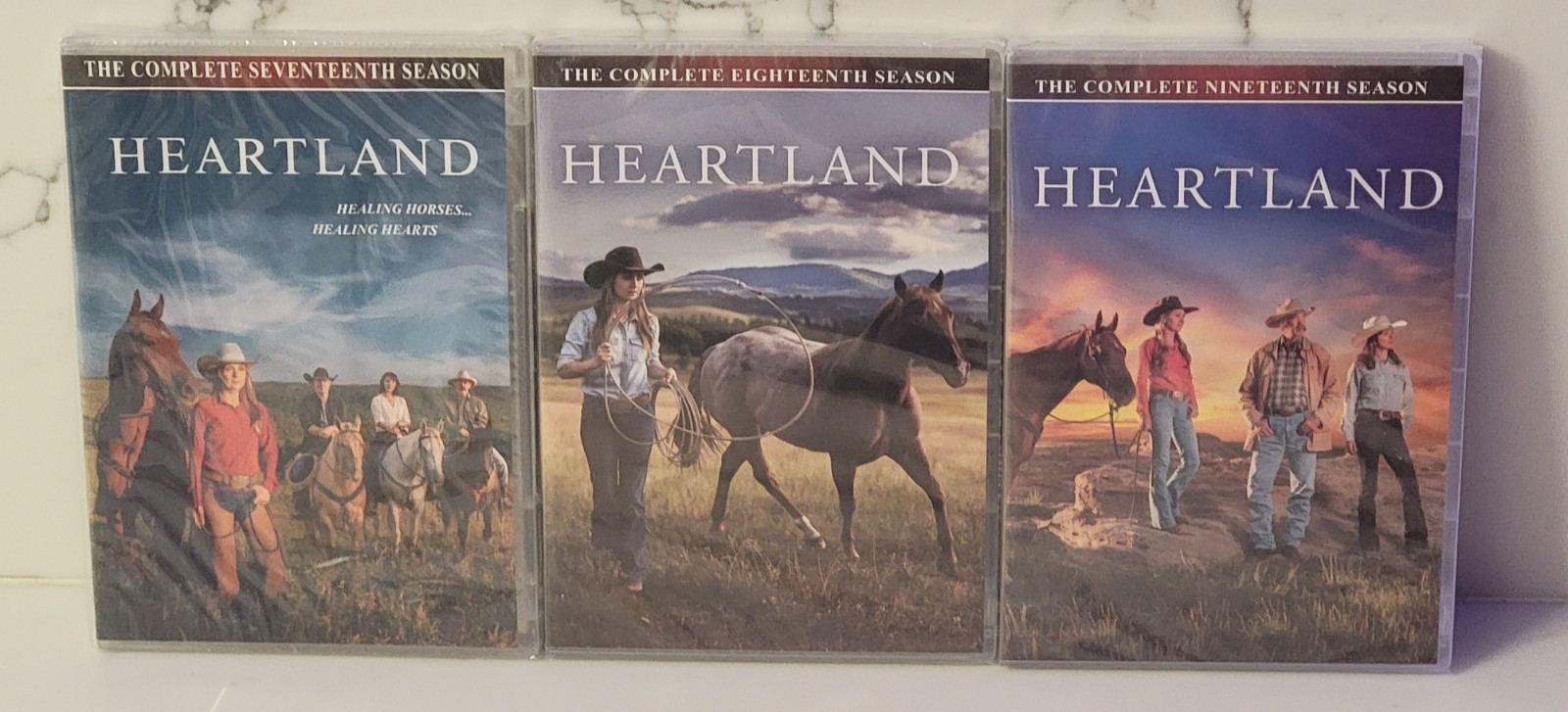 Heartland: The Complete Seasons 17*-18*-19* (DVD BUNDLE) New & Sealed