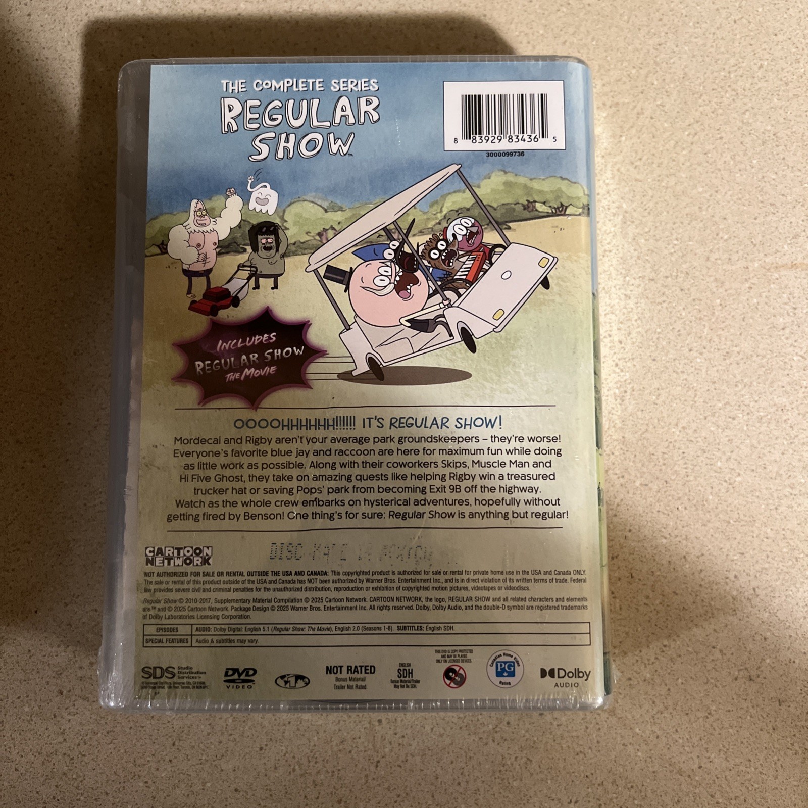 Regular Show The Complete Series DVD Set New Sealed