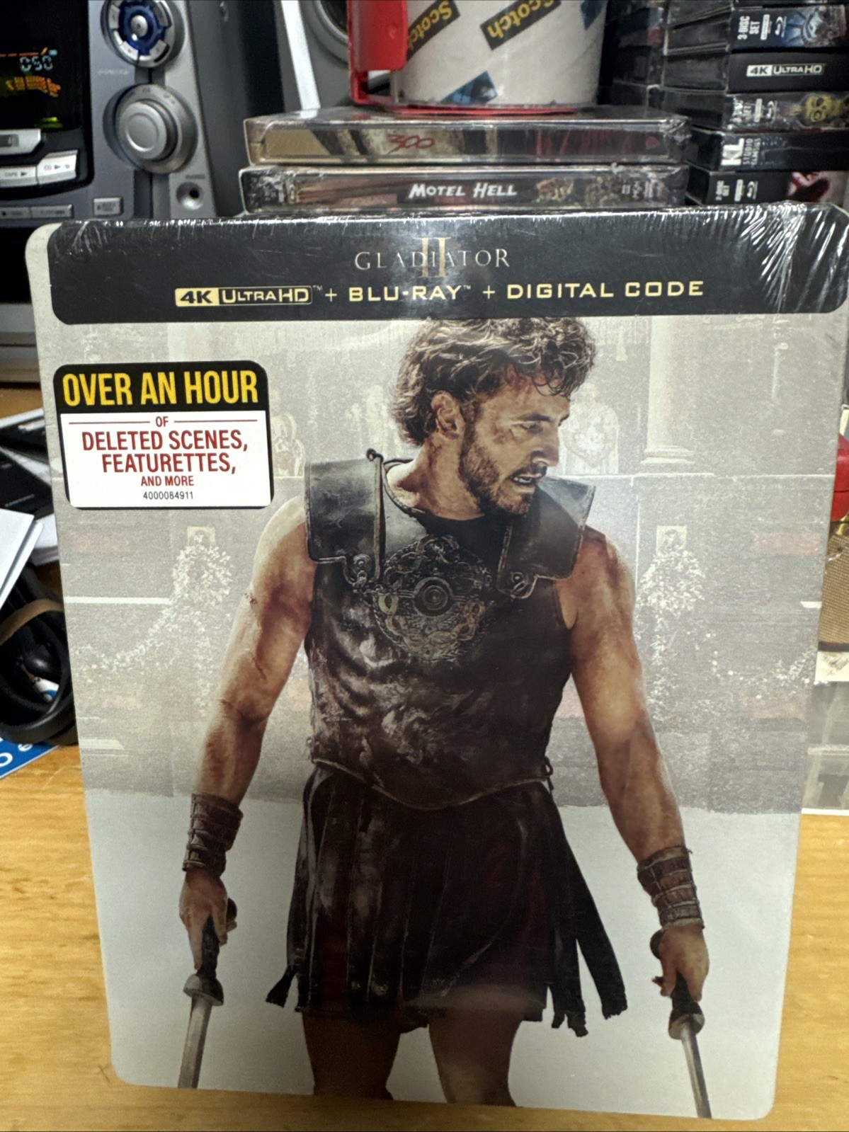 Gladiator 2 Steelbook (4K UHD + Blu-ray + Digital) Brand New/Sealed Mint