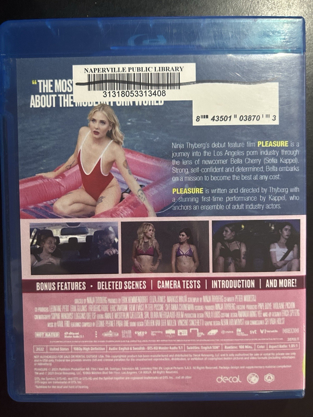 Pleasure [Blu-ray] – USED FORMER LIBRARY COPY