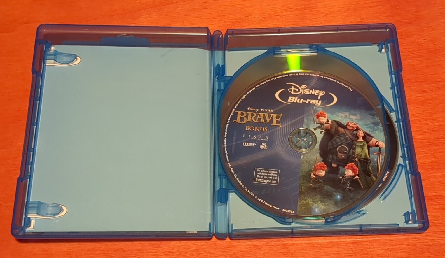 Brave blu-ray John Lasseter Andrew Stanton Pete Docter Kelly Macdonald