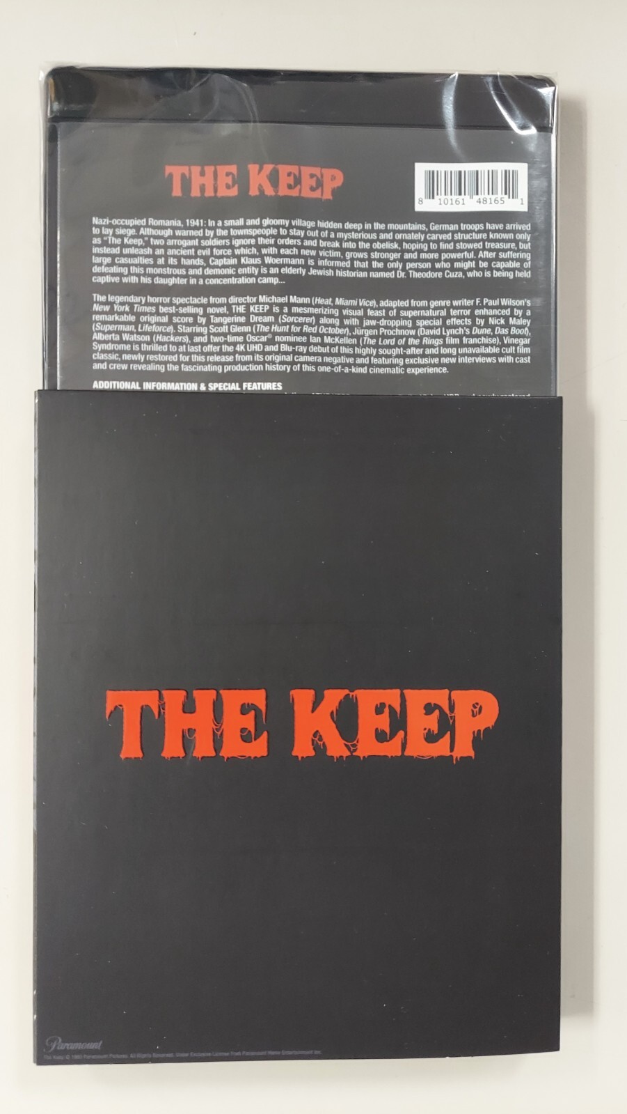 The Keep (4K UHD + Blu-ray) Vinegar Syndrome Limited Edition Slipcase NEW Mann