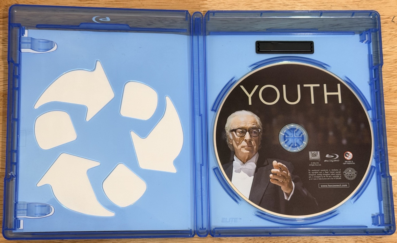 Youth (Blu-ray, 2015) Michael Caine, Harvey Keitel, Rachel Weisz