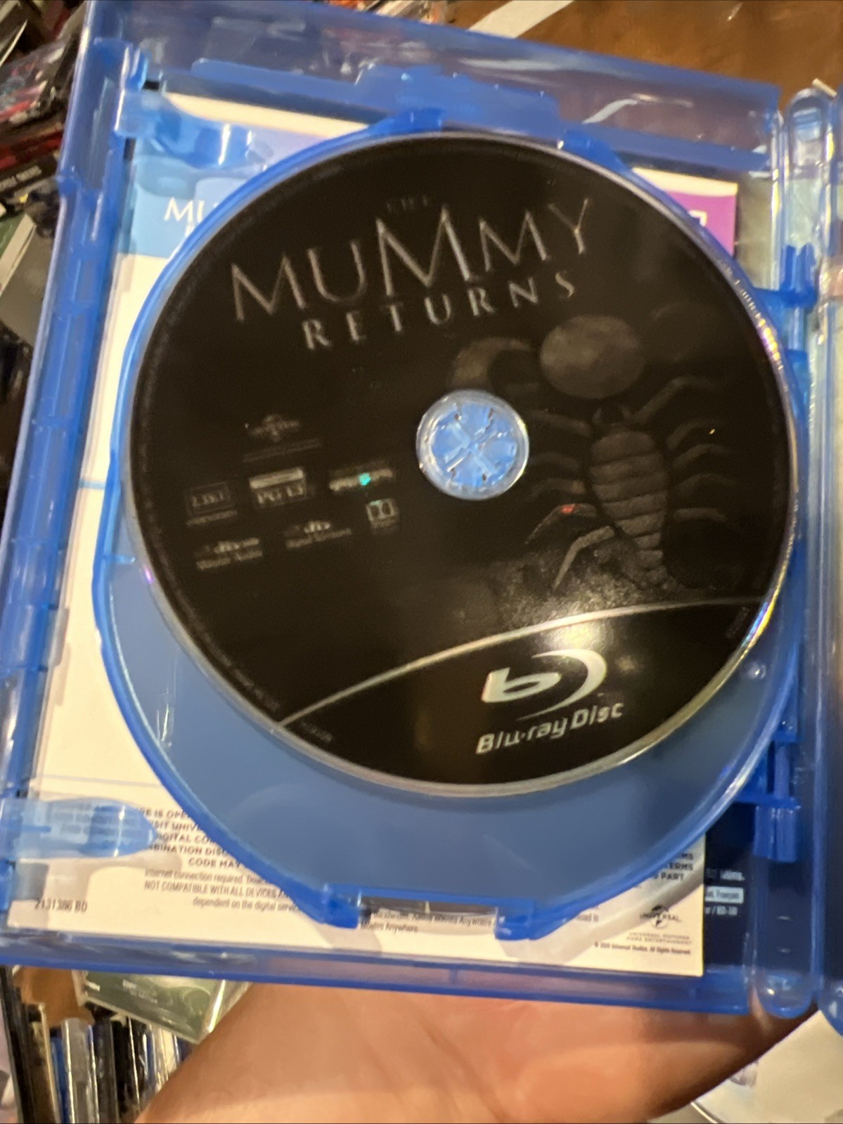 The Mummy Trilogy (Blu-ray + DIGITAL DVD) W/ Slipcover, Brendan Fraser, Wear See