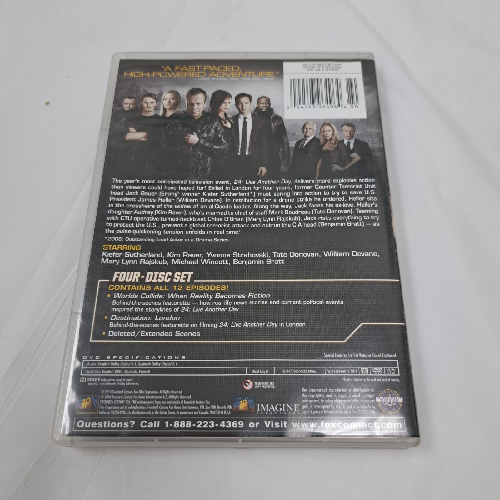 24: The Complete Series DVD Box Set With Extras Seasons 1-9