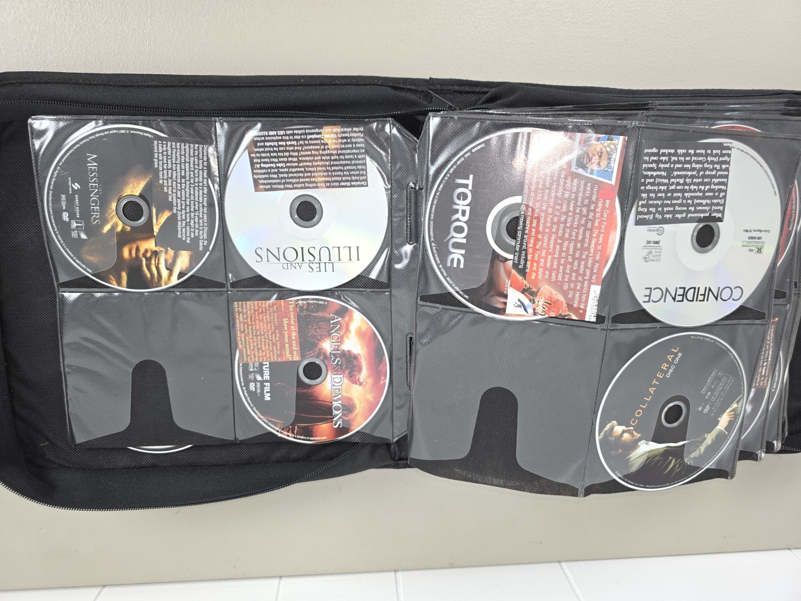 189 DVD’s in excellent condition With movie descriptions Excellent Picks!!