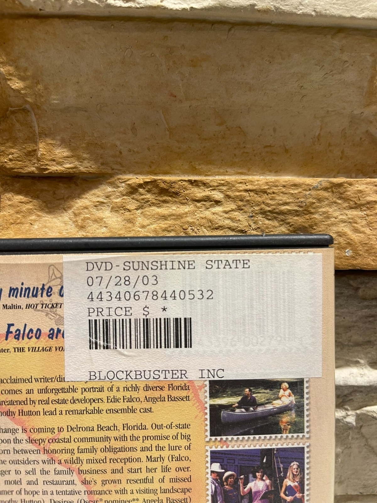SUNSHINE STATE JANE ALEXANDER ANGELA BASSETT GORDON CLAPP EDIE FALCO USED DVD