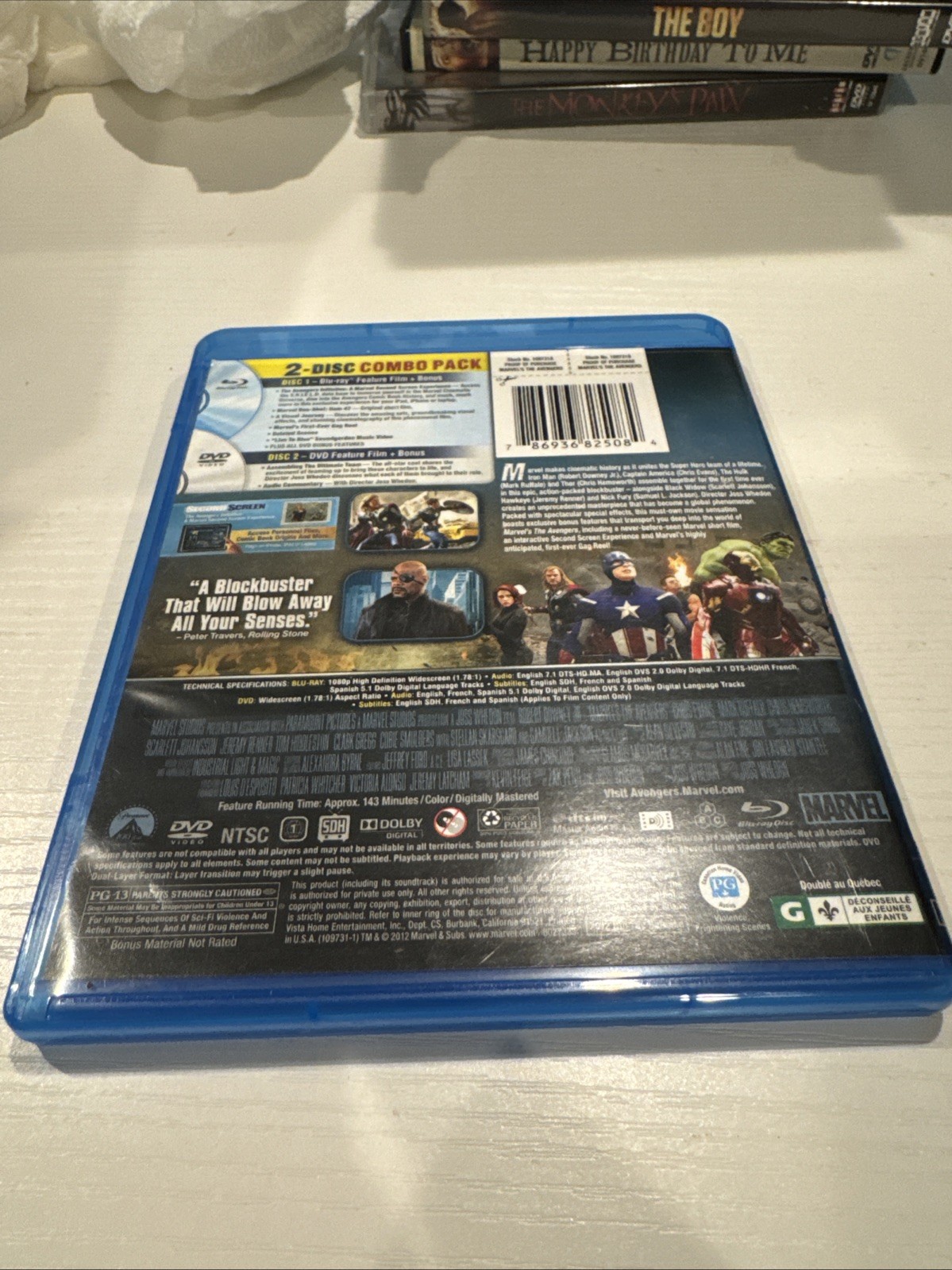 The Avengers (Blu-ray, 2012)