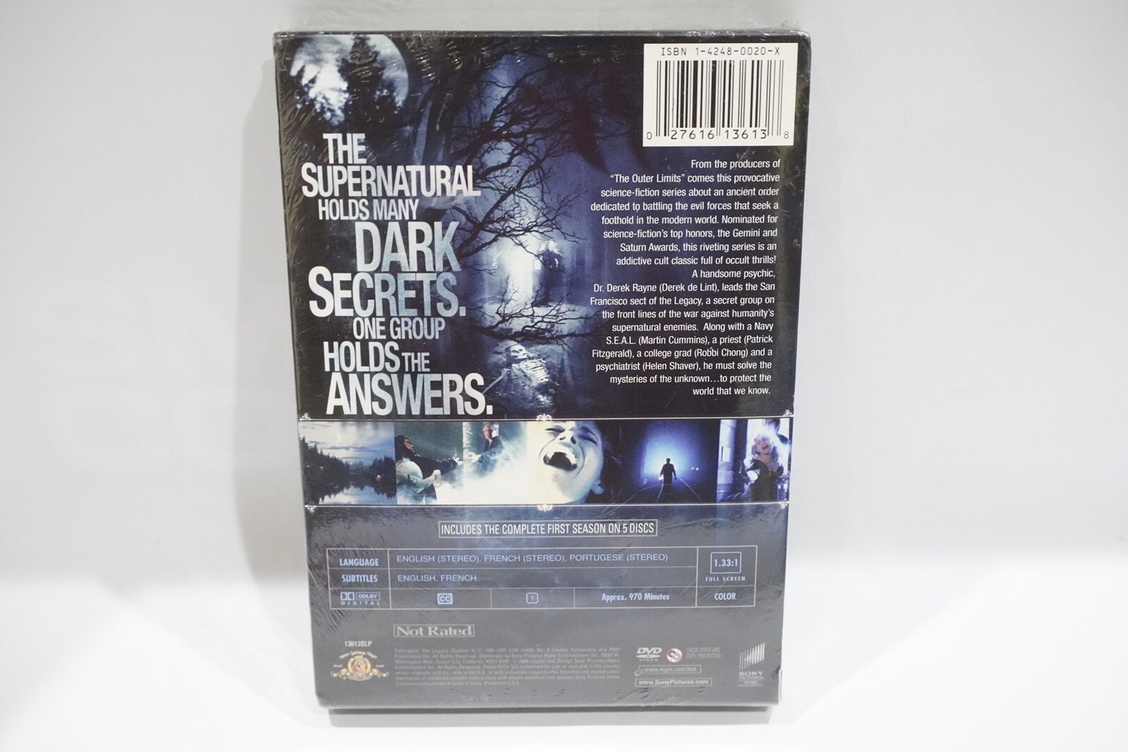 Poltergeist the Legacy DVD Complete Season 1 BRAND NEW FACTORY SEALED