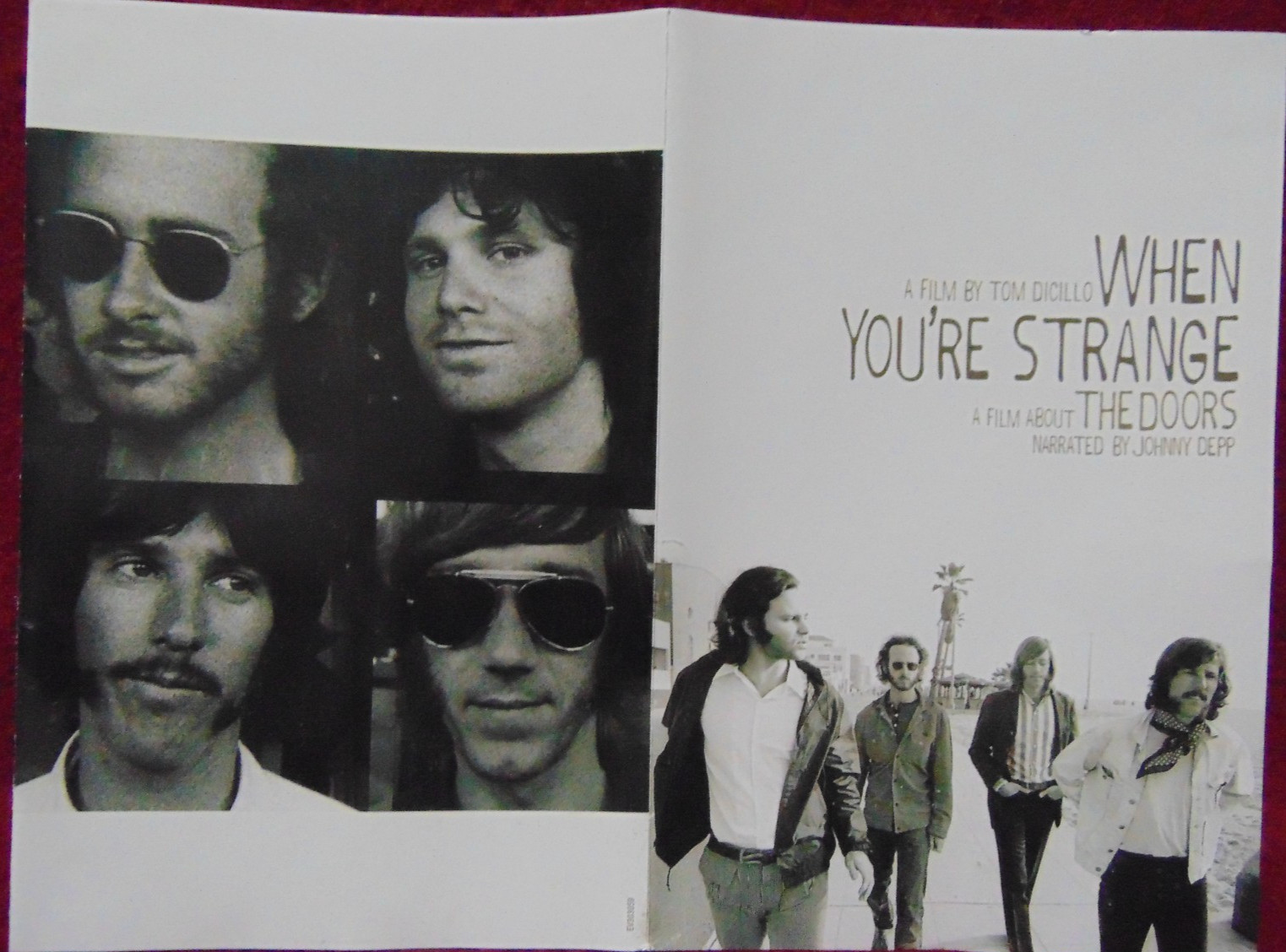 When You’re Strange: A Film About the DOORS (2010, DVD) Narrated by Johnny Depp