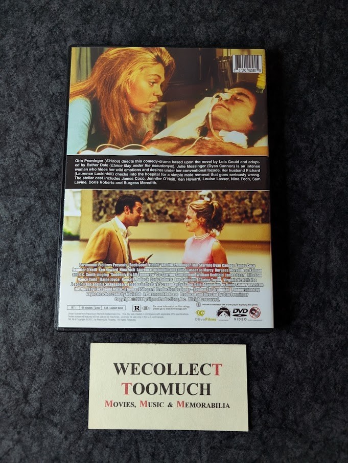 Such Good Friends 1971 DVD 2011 Olive Widescreen Dyan Cannon James Coco *