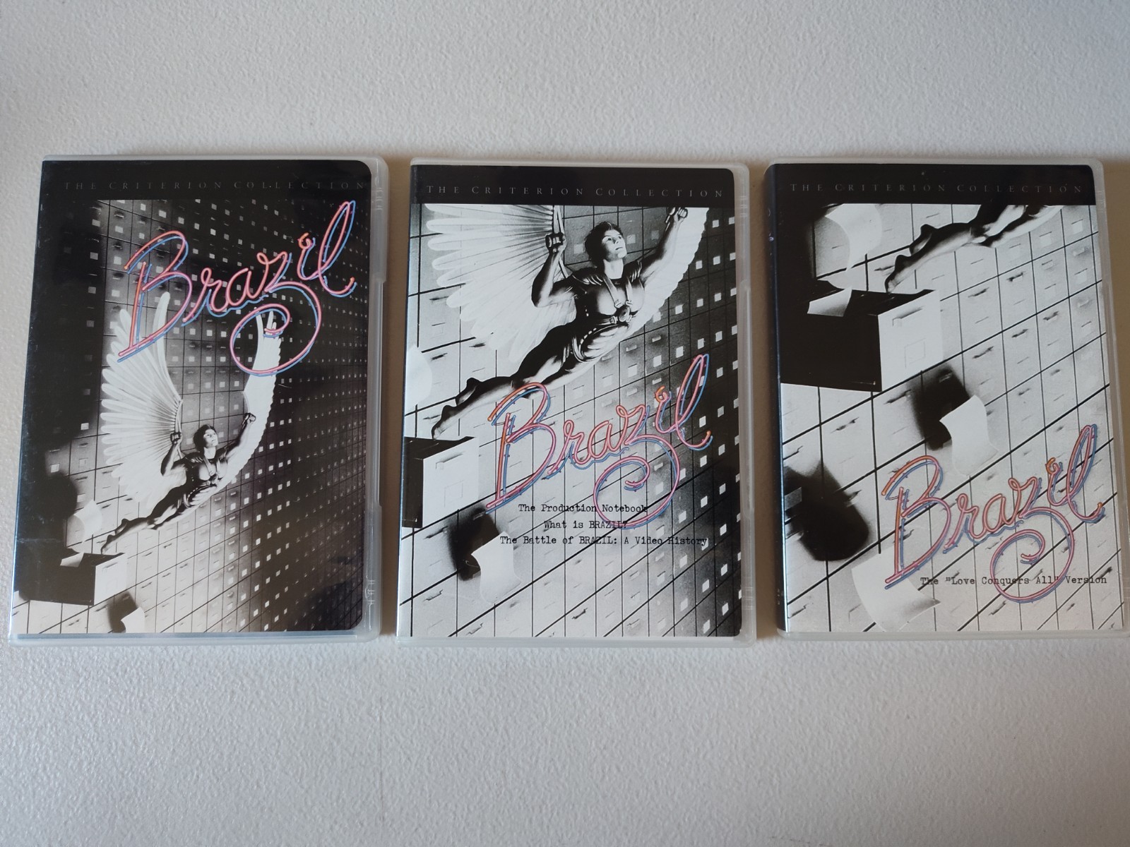 Brazil (1985) Criterion 3-DVD Box Set, Terry Gilliam, Robert DeNiro Slipcase 51