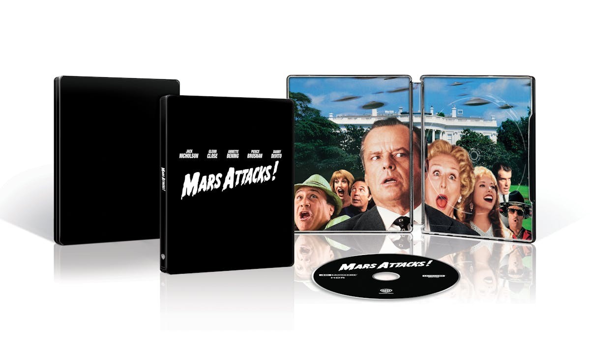 Mars Attacks! 4K UHD Blu-ray Steelbook NEW