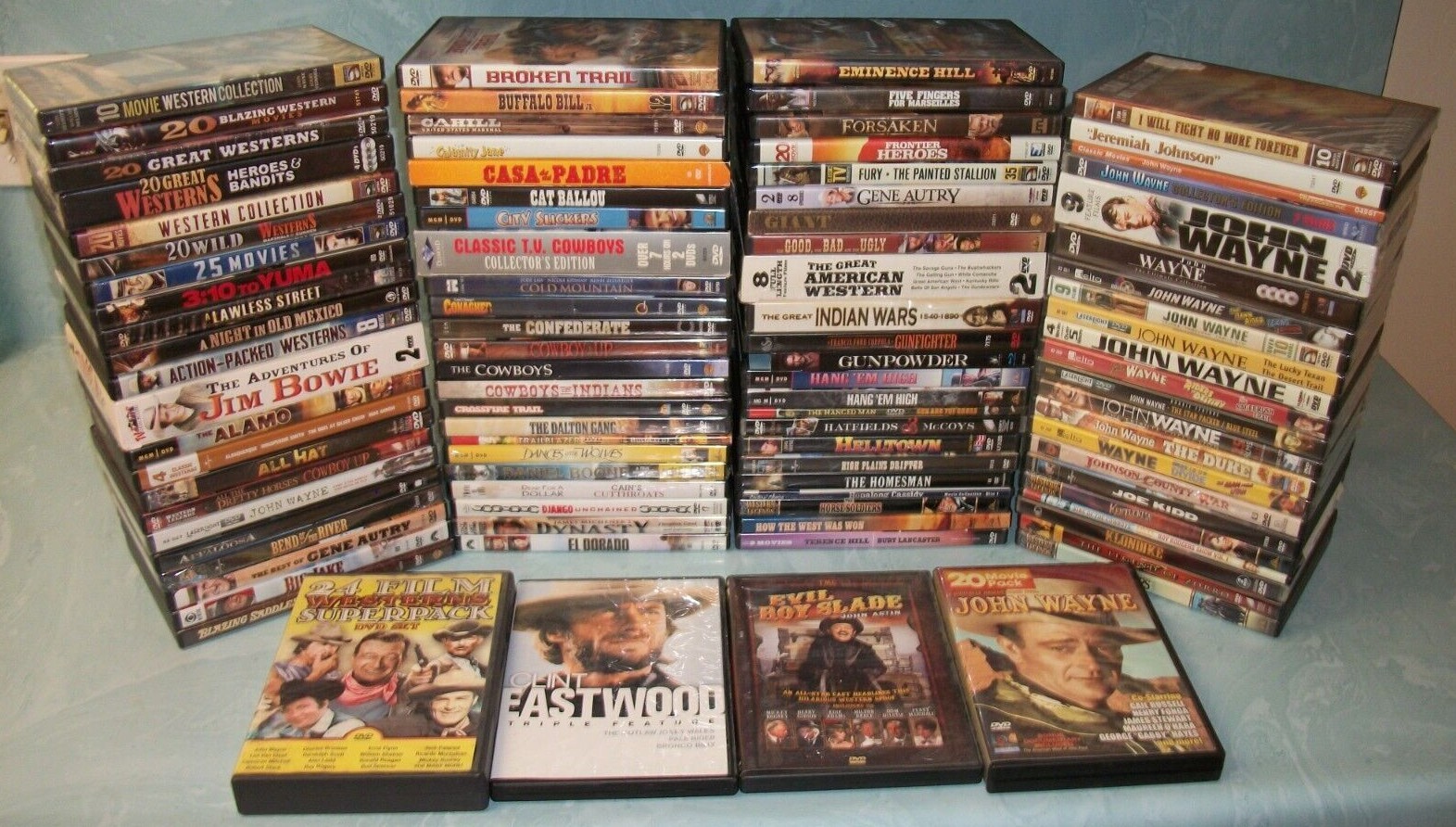Western DVDs and Blu-rays # – D $2.95 to $9.95 You Pick Buy More Save up to 25%