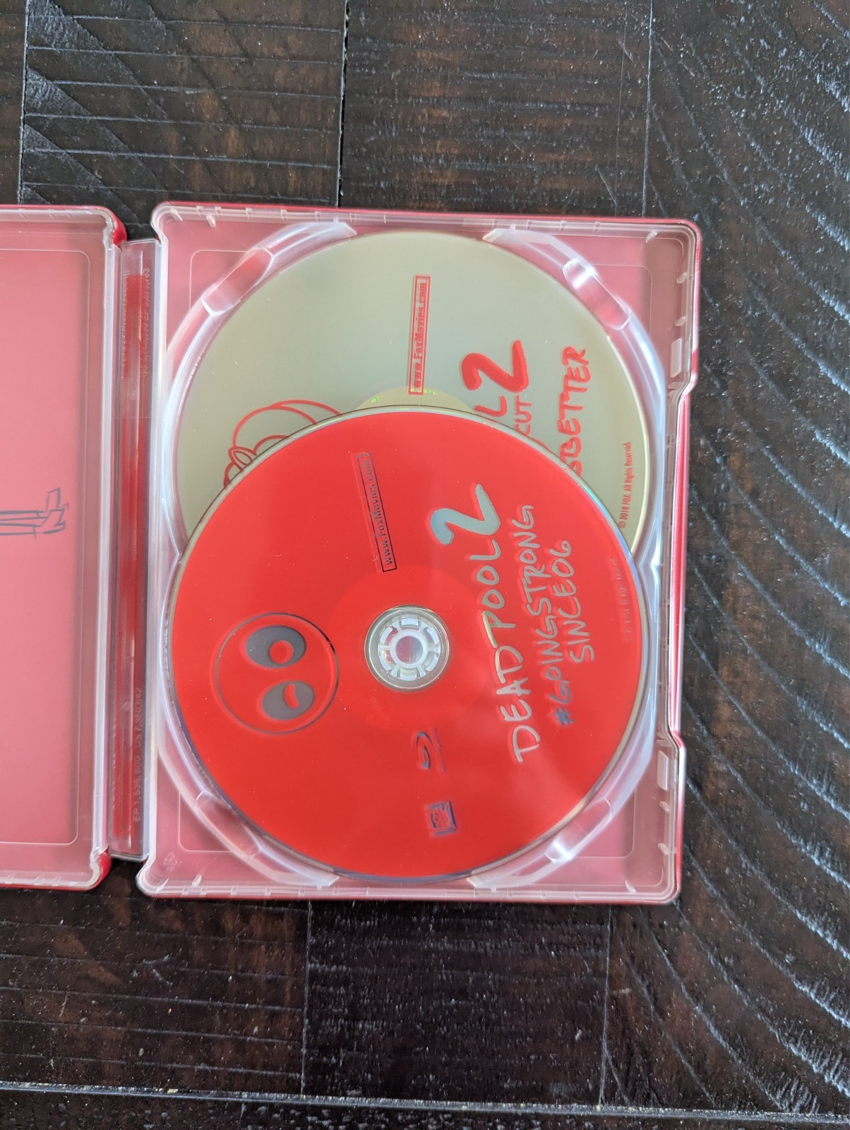 Deadpool 2 Steelbook BLU-RAY Out of Print RARE 2-Disc w/ Super Duper Cut OOP