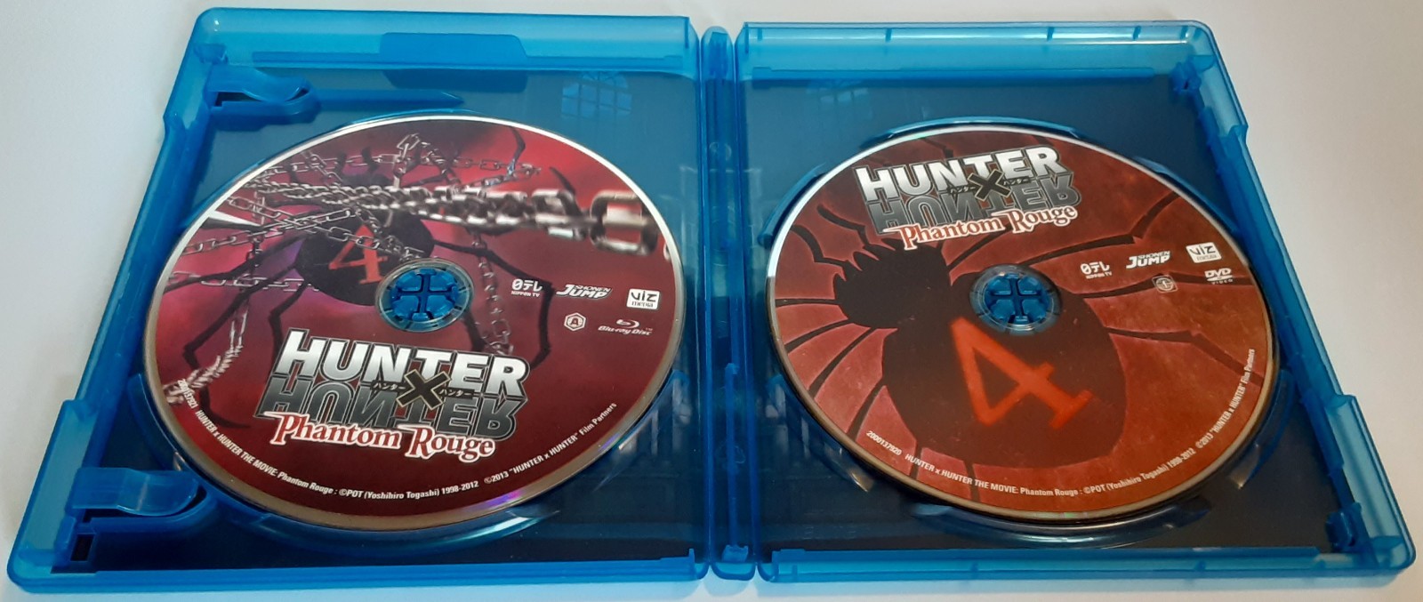Hunter x Hunter Phantom Rouge Blu-ray + DVD Combo Pack BD VIZ Media Anime Film