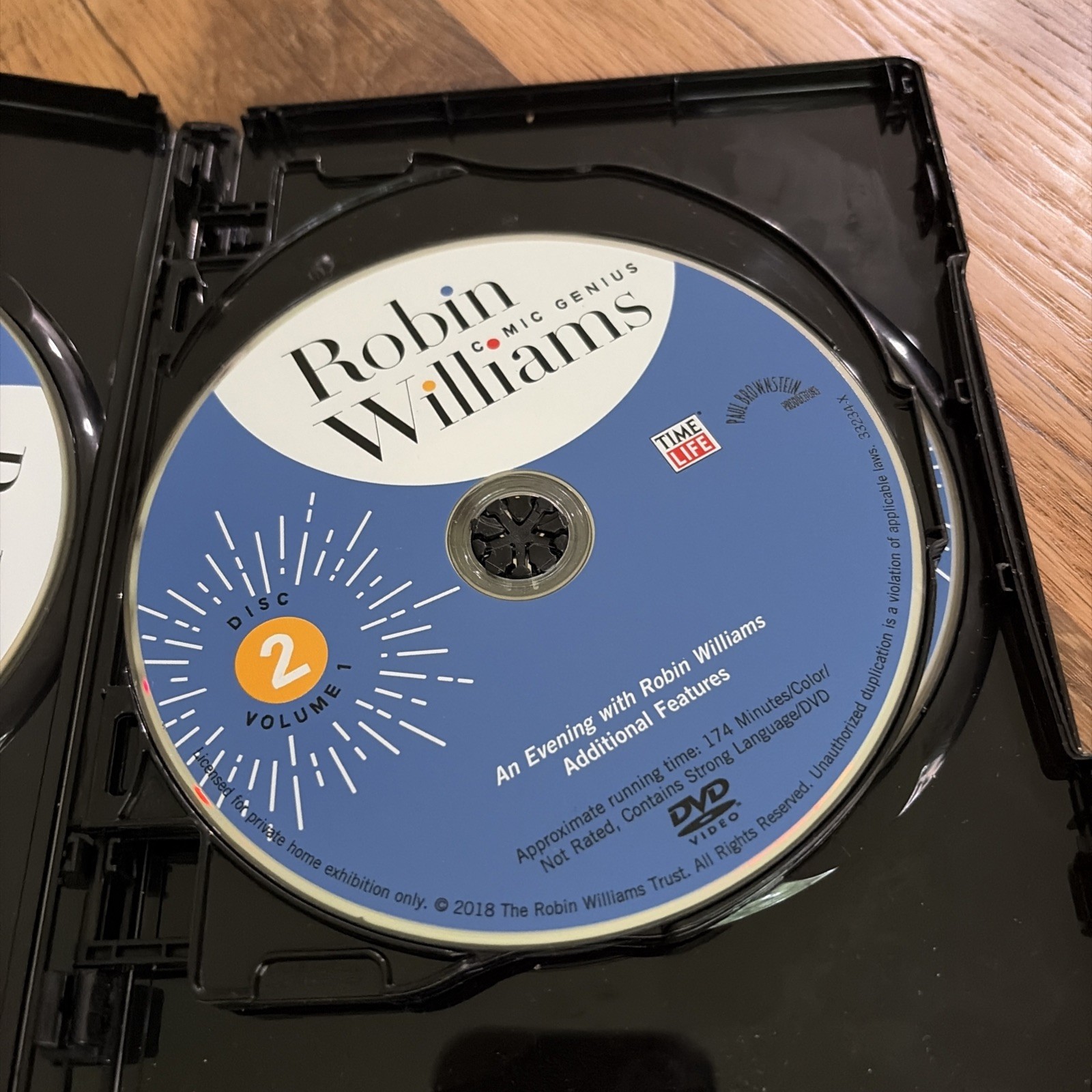 Robin Williams: Comic Genius Vol. 1 (DVD) Tested Working